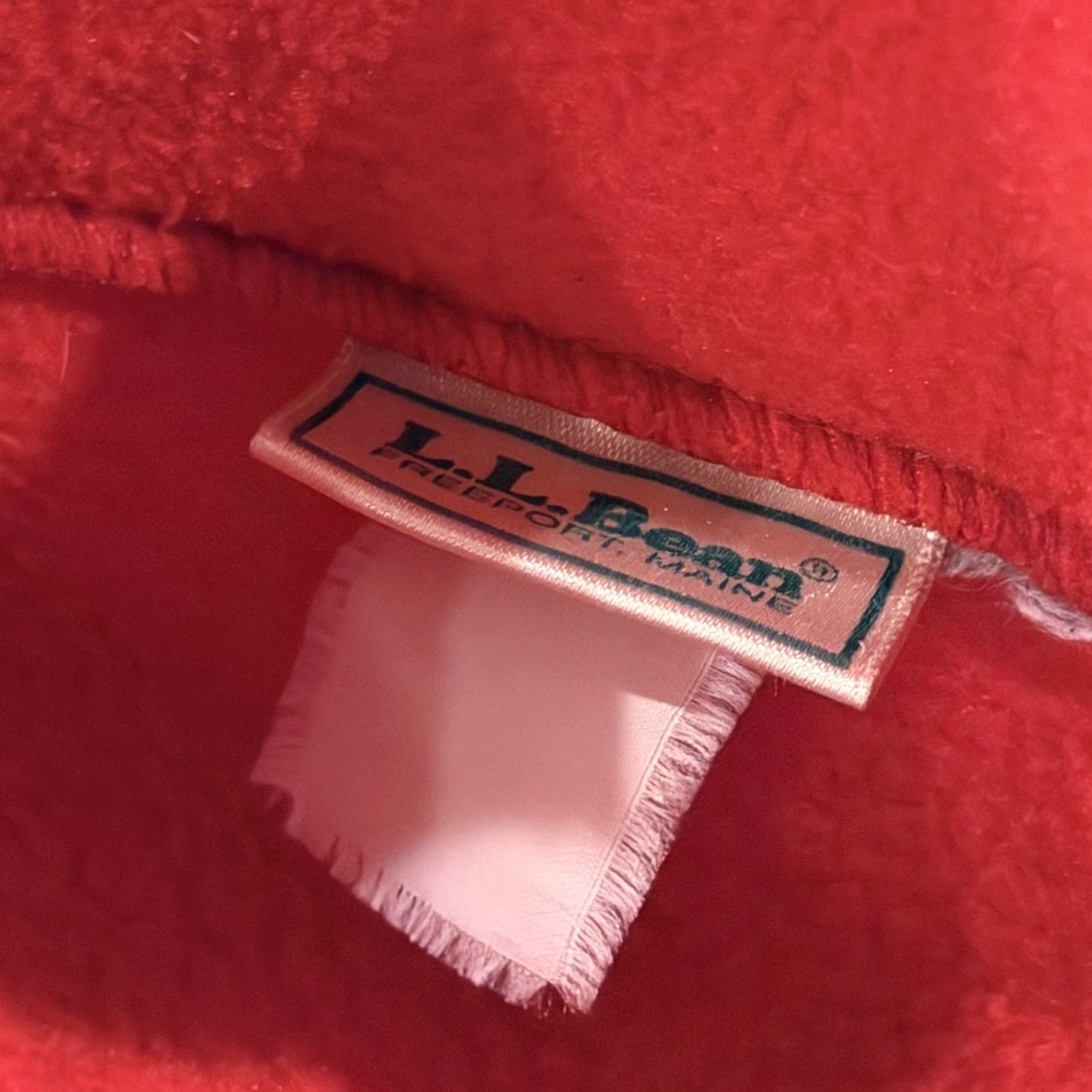 Vintage VINTAGE L.L. BEAN Fleece Jacket Snap Pocket Full Zip XL Mens Red 90s Outdoor Windbreaker Size US XL / EU 56 / 4 - 3 Thumbnail