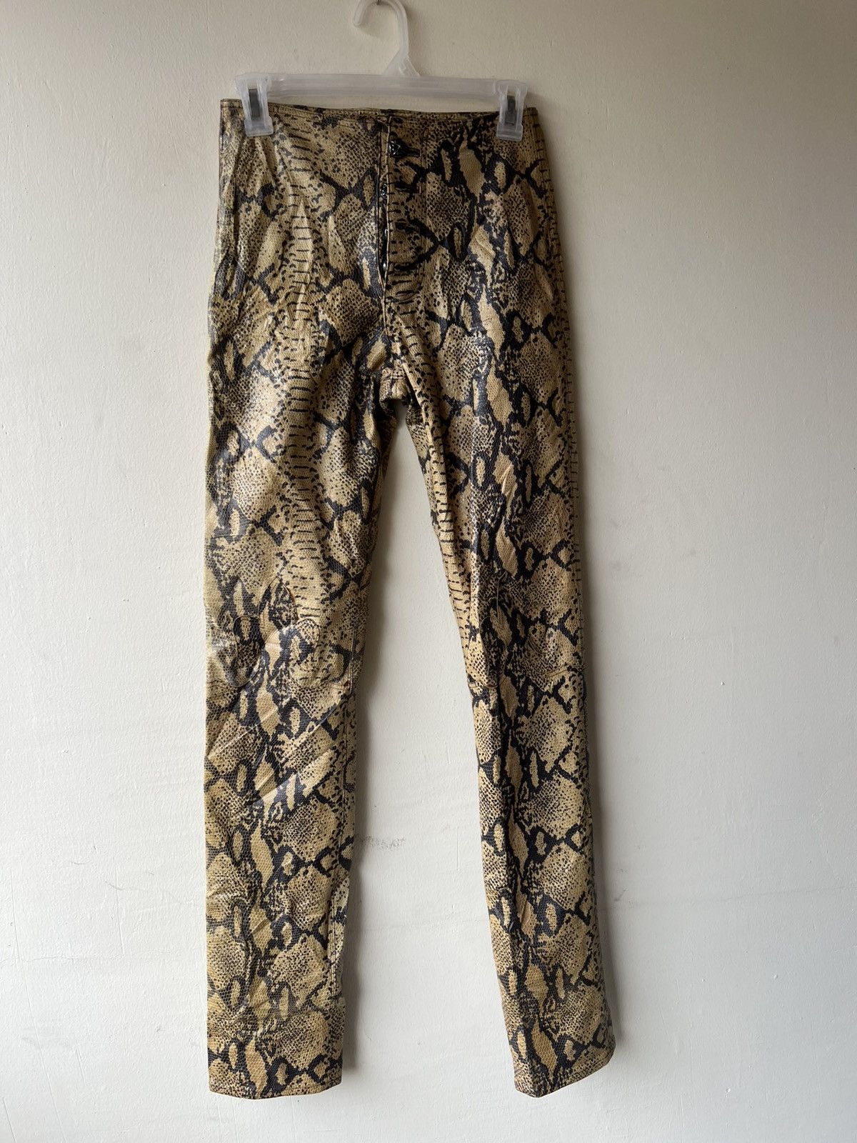 A&G Rock MEGA RARE! A&G Rock Real Python Skin Montana Streetwear Pant Size US 26 / EU 42 - 2 Thumbnail