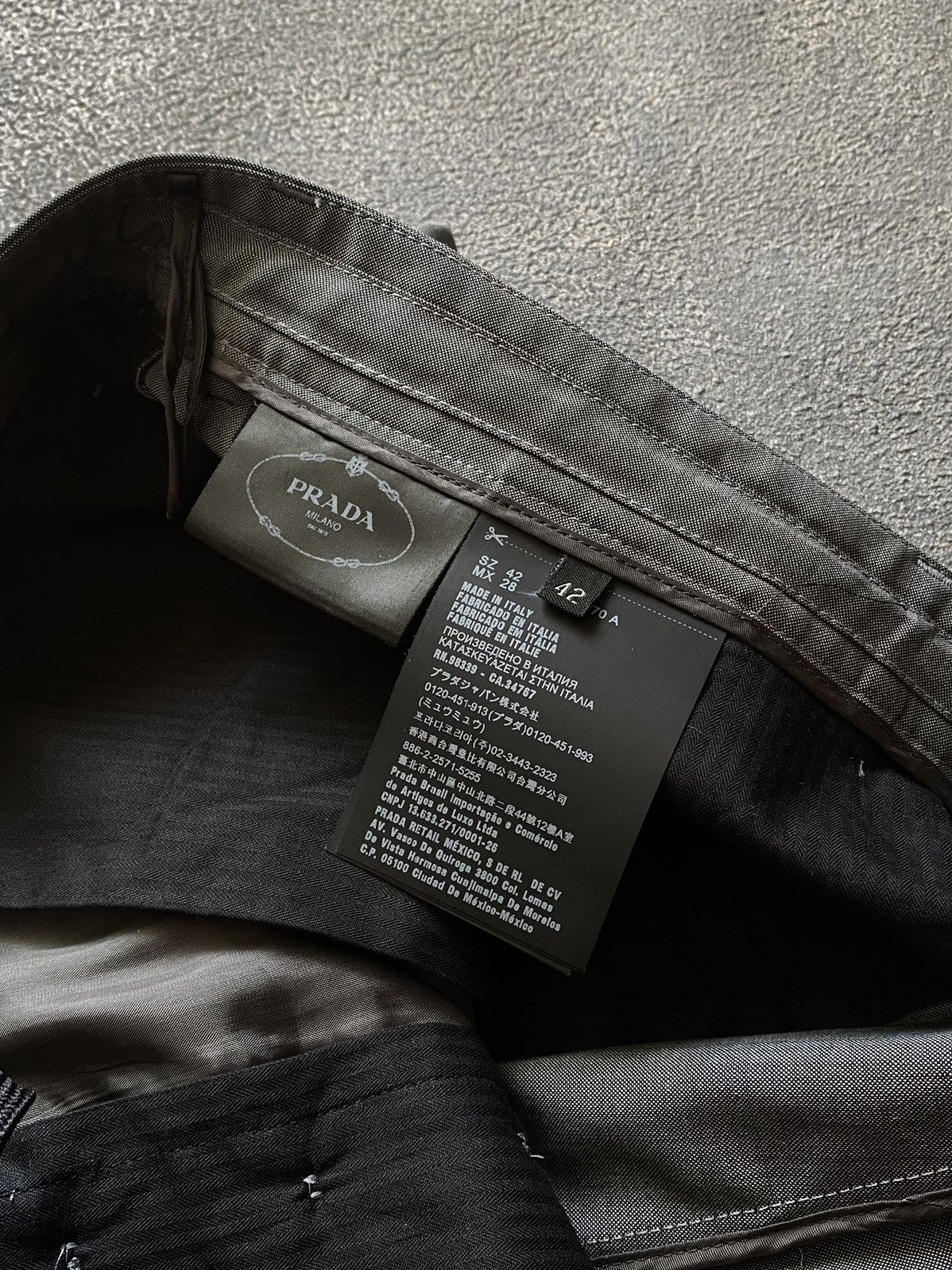 Prada SS2018 Prada Strip Tape Men Pant / Trousers Casual Size US 30 / EU 46 - 14 Thumbnail