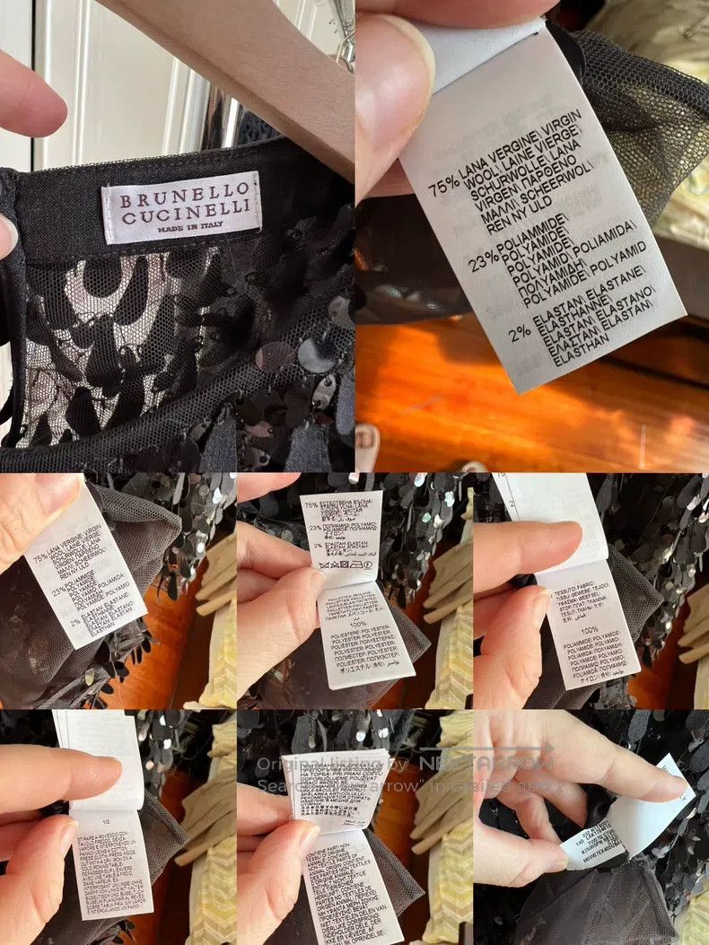 Brunello Cucinelli Brunello Cucinelli Special Offer Sequin Short Sleeve Size M / US 6-8 / IT 42-44 - 5 Thumbnail
