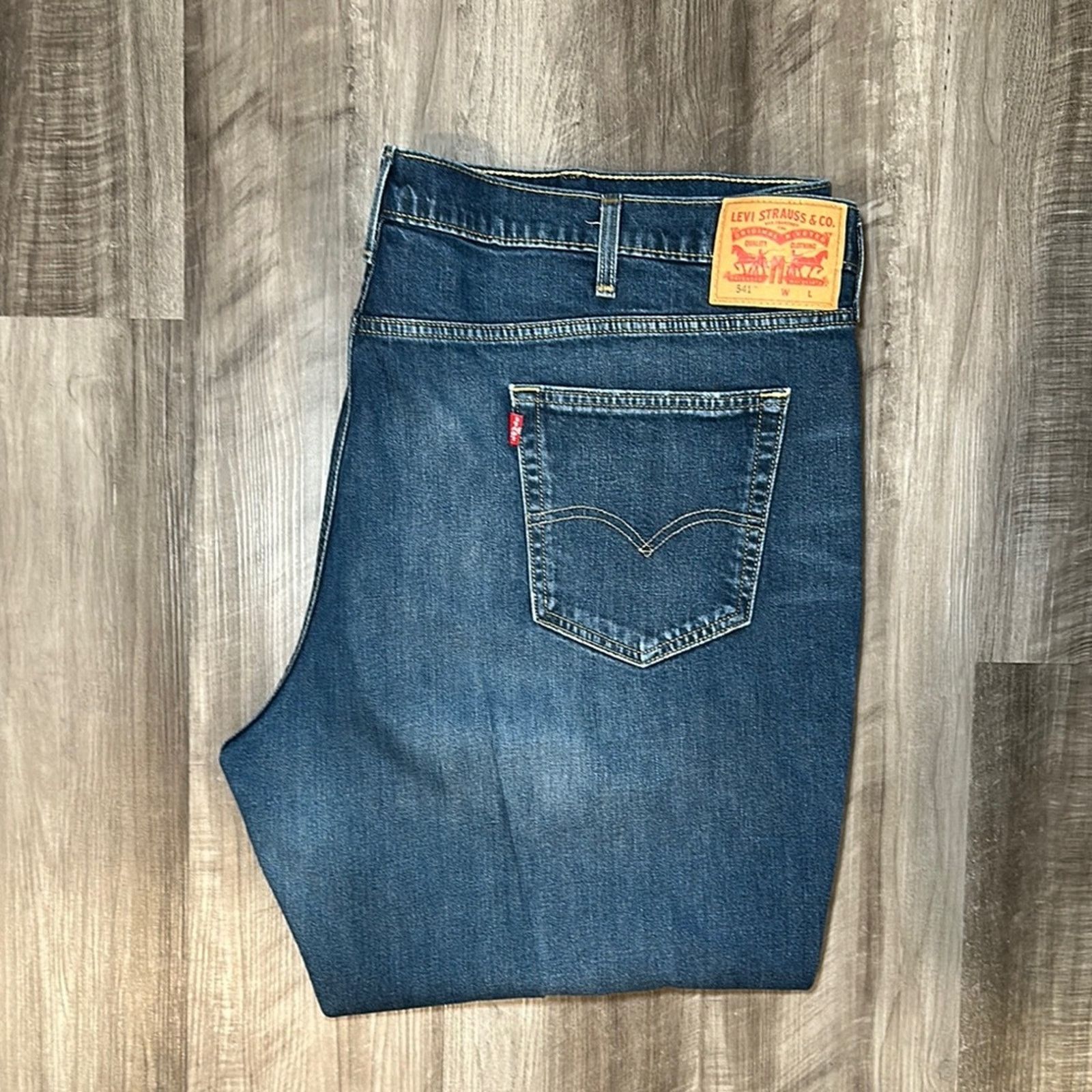Levi's Levi's 541 Athletic Fit Jeans - 50x30 Size US 44 / EU 60 - 1 Thumbnail