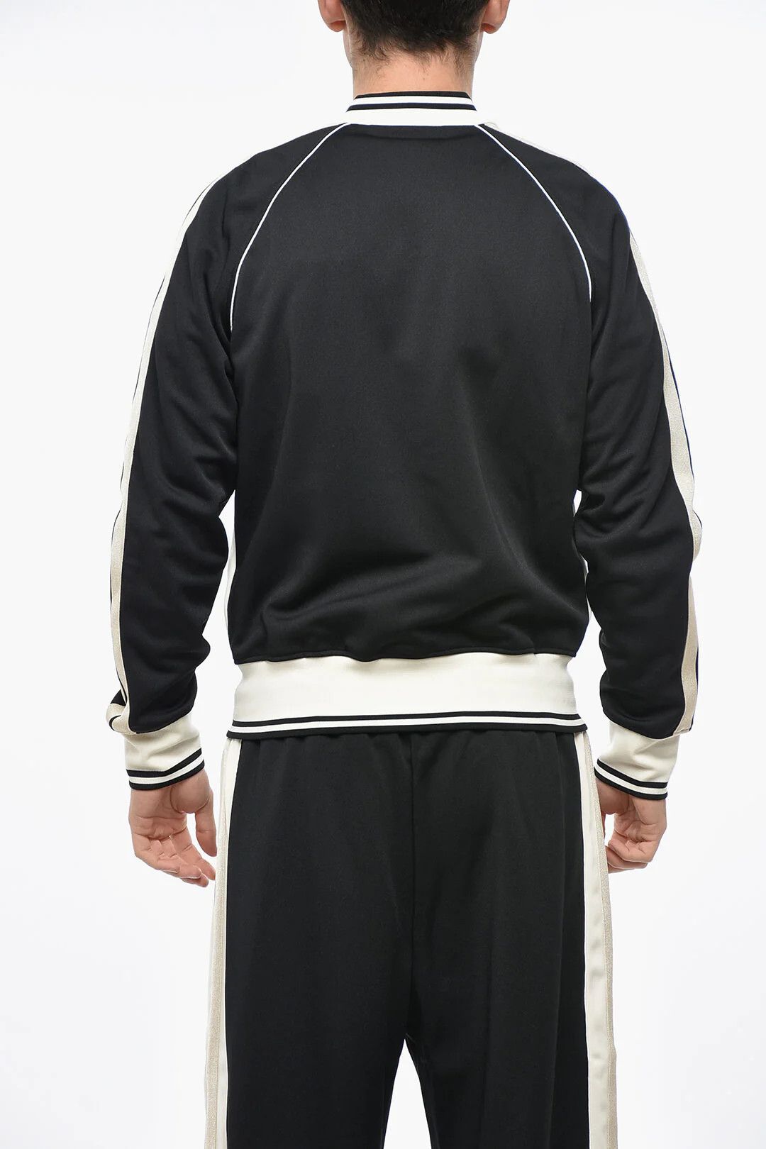 Palm Angels og1mm0226 Technical Fabric Sweatshirt in Black Size US XL / EU 56 / 4 - 2 Thumbnail
