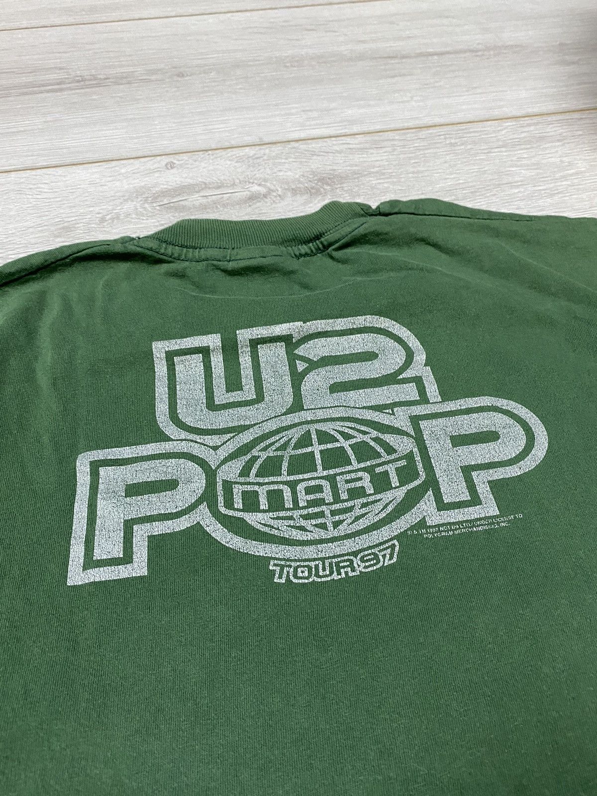 Band Tees 1997 U2 Pop Mart Tee Size US XL / EU 56 / 4 - 6 Thumbnail