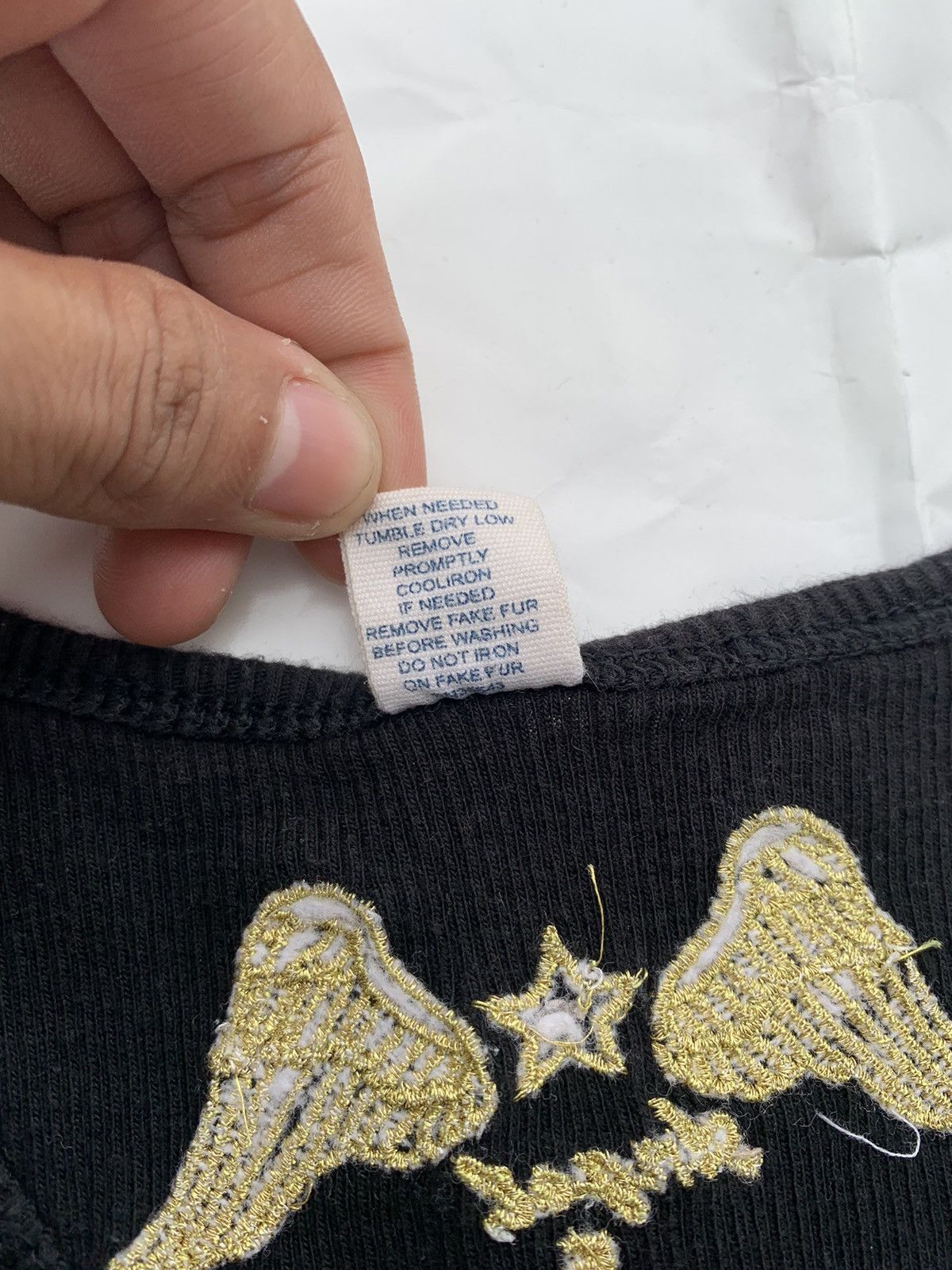 Japanese Brand ROCK&ROLL WINGS TANKTOP Size S / US 4 / IT 40 - 8 Thumbnail