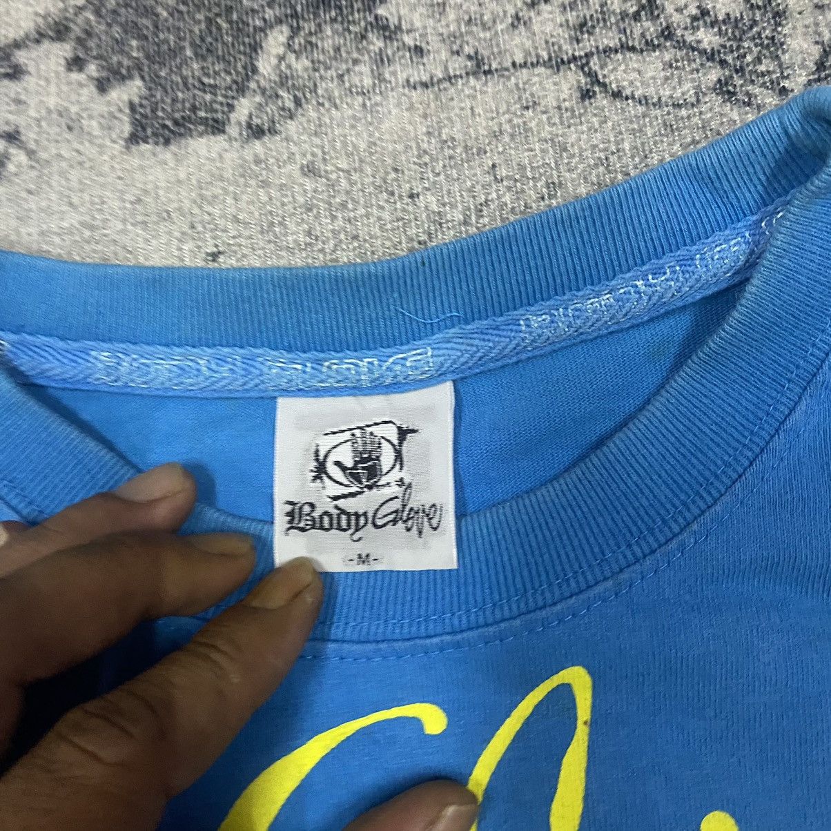 Body Glove × Vintage Vintage Body Glove Spellout All Side Long Sleeve Size US S / EU 44-46 / 1 - 5 Thumbnail
