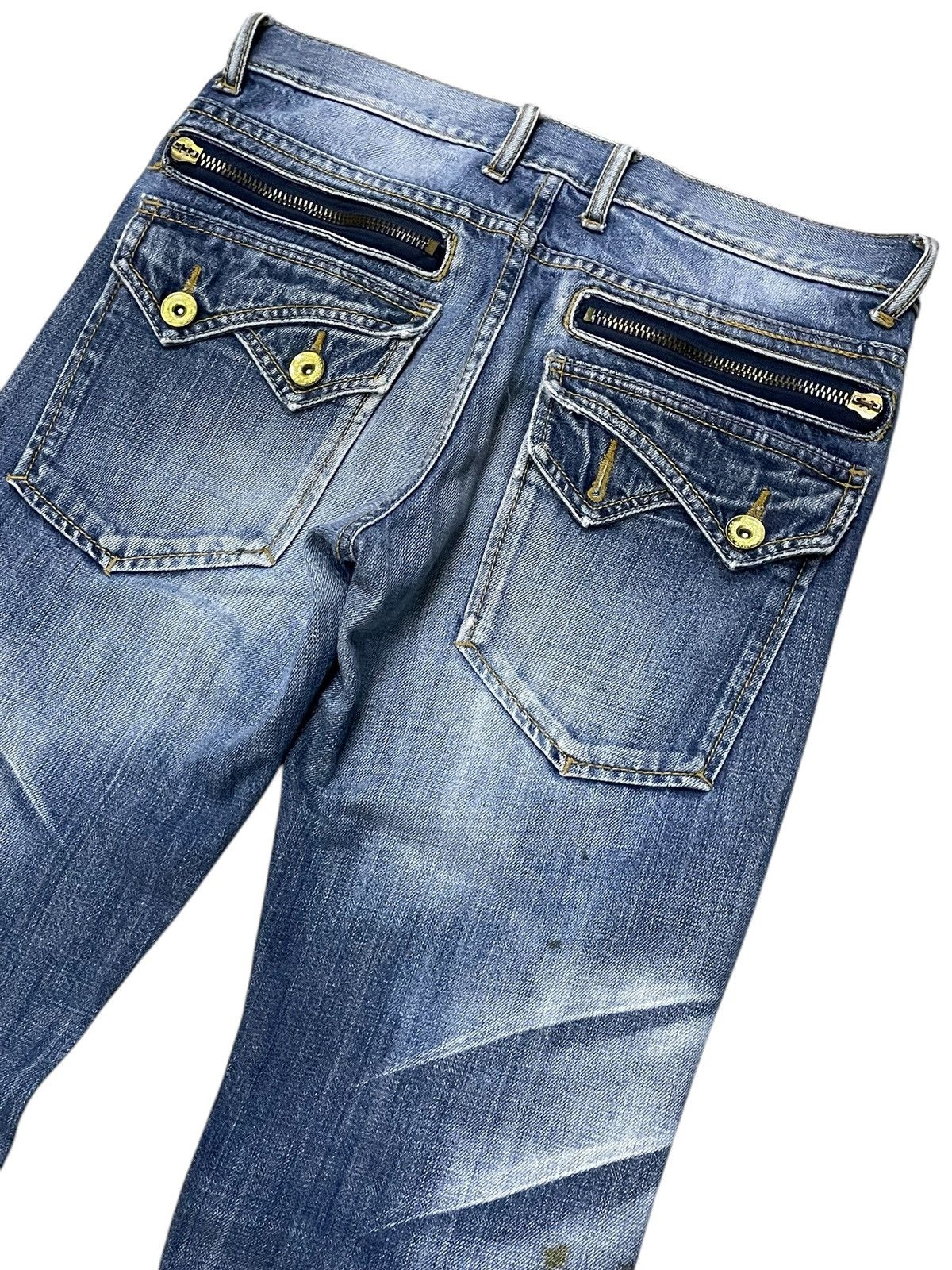 Hysteric Glamour × semanticdesign Apestein Japan Claw Marks Whiskers Jeans Size US 30 / EU 46 - 14 Thumbnail