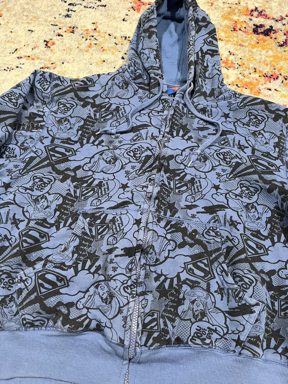 Other Superman Marvel AOP Hoodie Medium Size US M / EU 48-50 / 2 - 1 Thumbnail