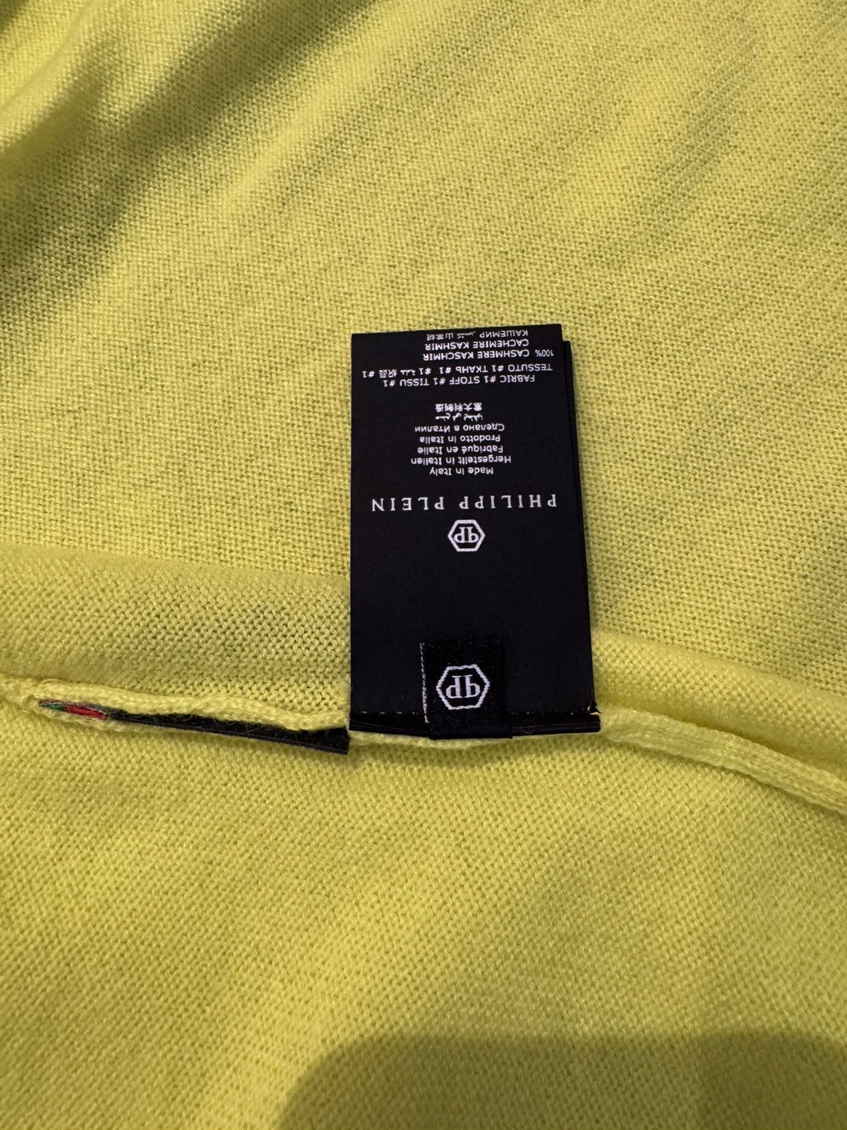 Philipp Plein 100% cashmere crystal scull pullover Size US L / EU 52-54 / 3 - 9 Thumbnail