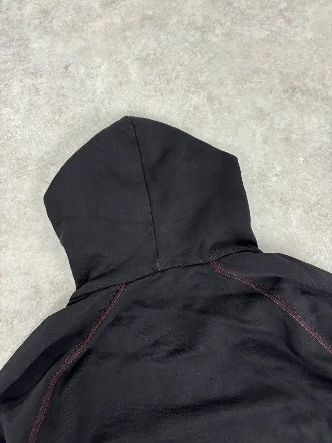 Dsquared2 2000s Dsquared2 Black Distressed Zip-up Hoodie Size US M / EU 48-50 / 2 - 6 Thumbnail