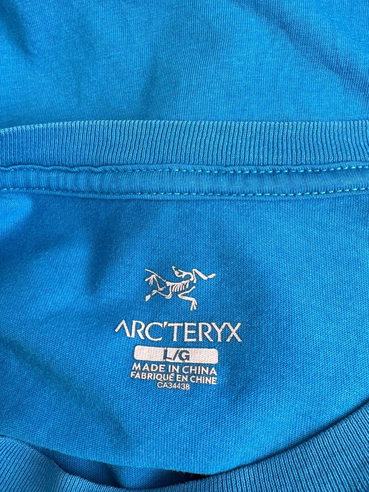 Arc'teryx ARCTERYX Bird Big Logo Blue T-Shirt Size US L / EU 52-54 / 3 - 5 Thumbnail