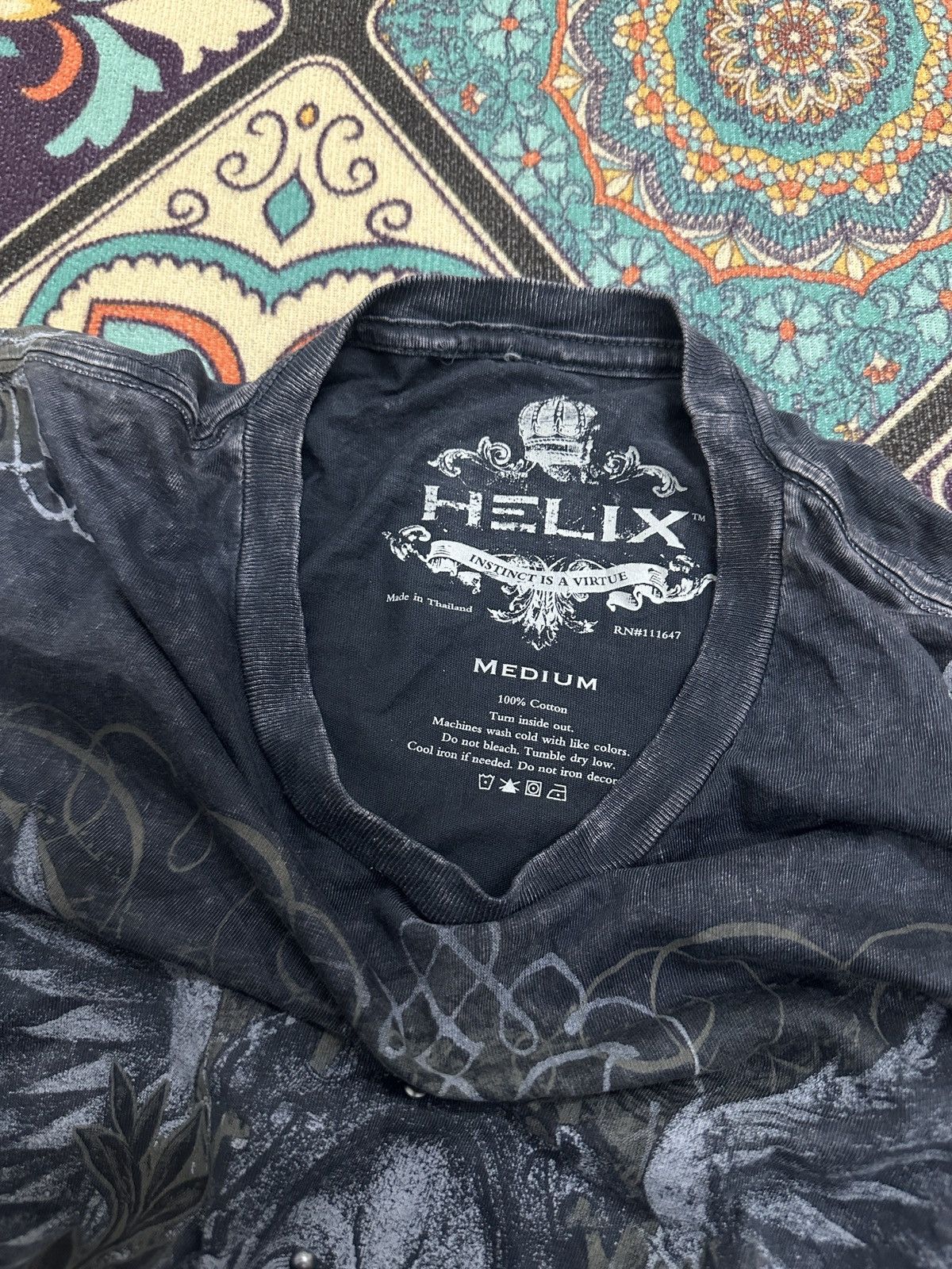 Helix Crazy Affliction Style Helix Tee Studded Size US M / EU 48-50 / 2 - 6 Thumbnail