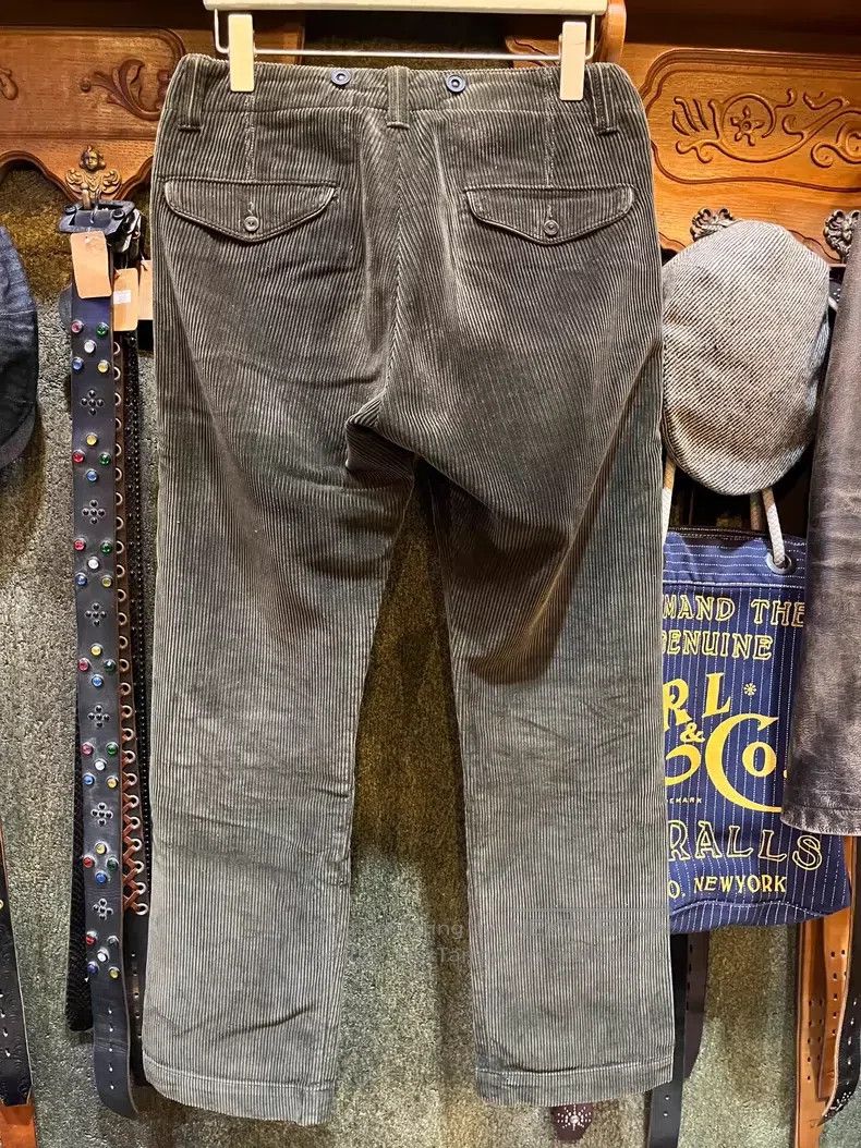 RRL Ralph Lauren RRL Ralph Lauren Vintage heavyweight corduroy casual pants Size US 32 / EU 48 - 2 Thumbnail