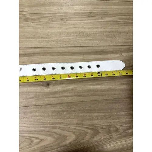 VIBE White Bullet studded belt Size 30 - 4 Thumbnail
