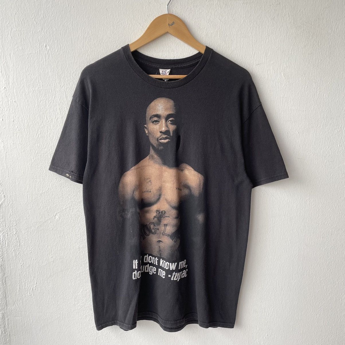 Rap Tees Vintage Y2K Tupac Shakur Tee Shirt Size US L / EU 52-54 / 3 - 1 Thumbnail