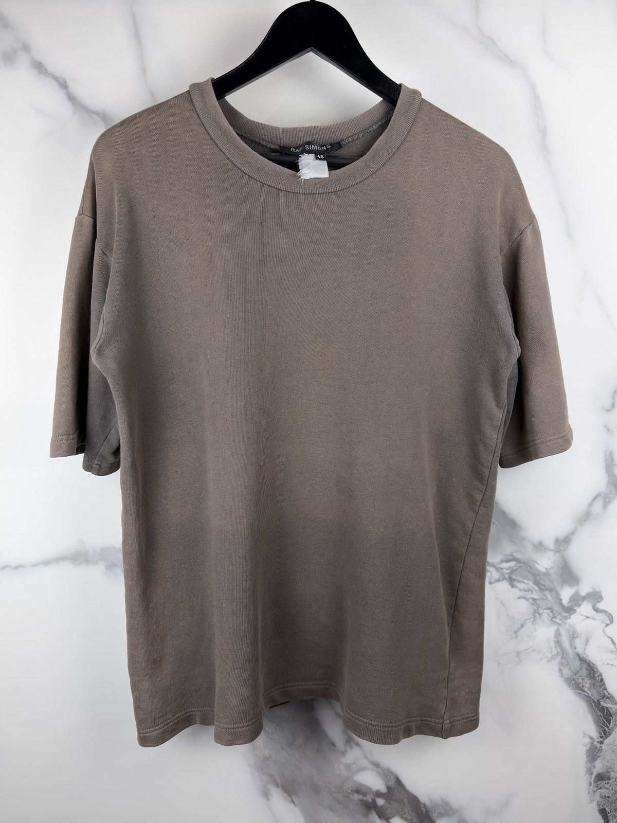 Raf Simons SS99 Raf Simons Kinetic Youth Sunfaded Short Sleeve Crewneck Size US S / EU 44-46 / 1 - 1 Thumbnail