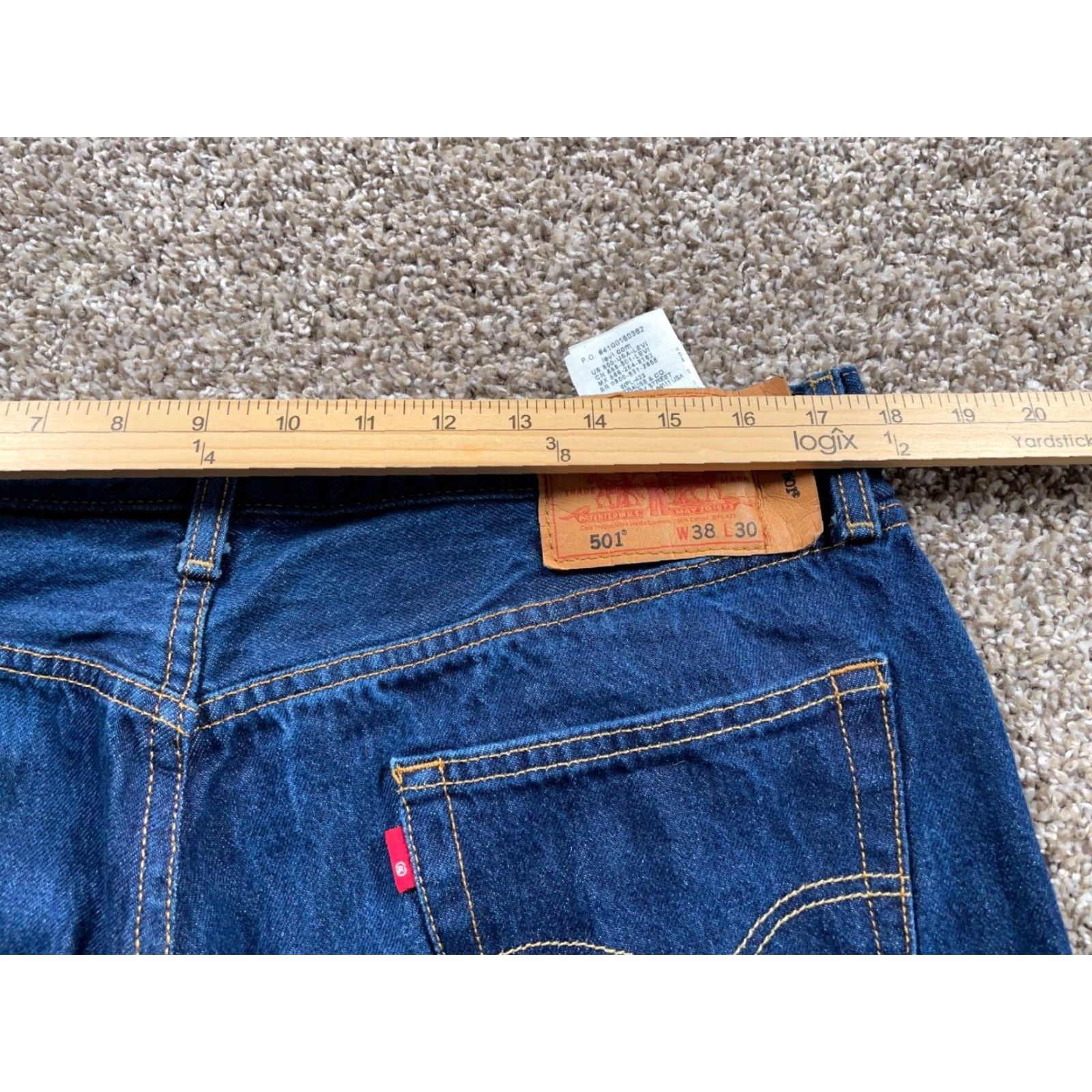 Levi's VINTAGE Levi's 501 XX Jeans Regular Fit Men's 36 x 28 Blue Denim Straight Retro Classic Size US 36 / EU 52 - 5 Thumbnail