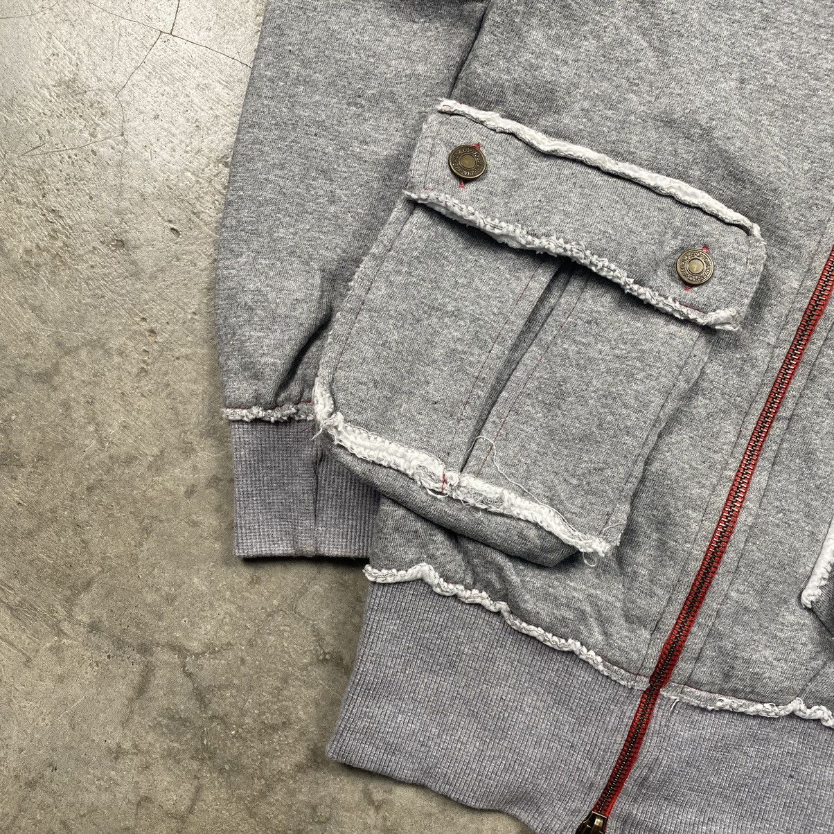 If Six Was Nine × Japanese Brand × Le Grande Bleu (L.G.B.) Ryu Ryu Bondage Rugged Zip Up Dress Hoodie Size M / US 6-8 / IT 42-44 - 3 Thumbnail