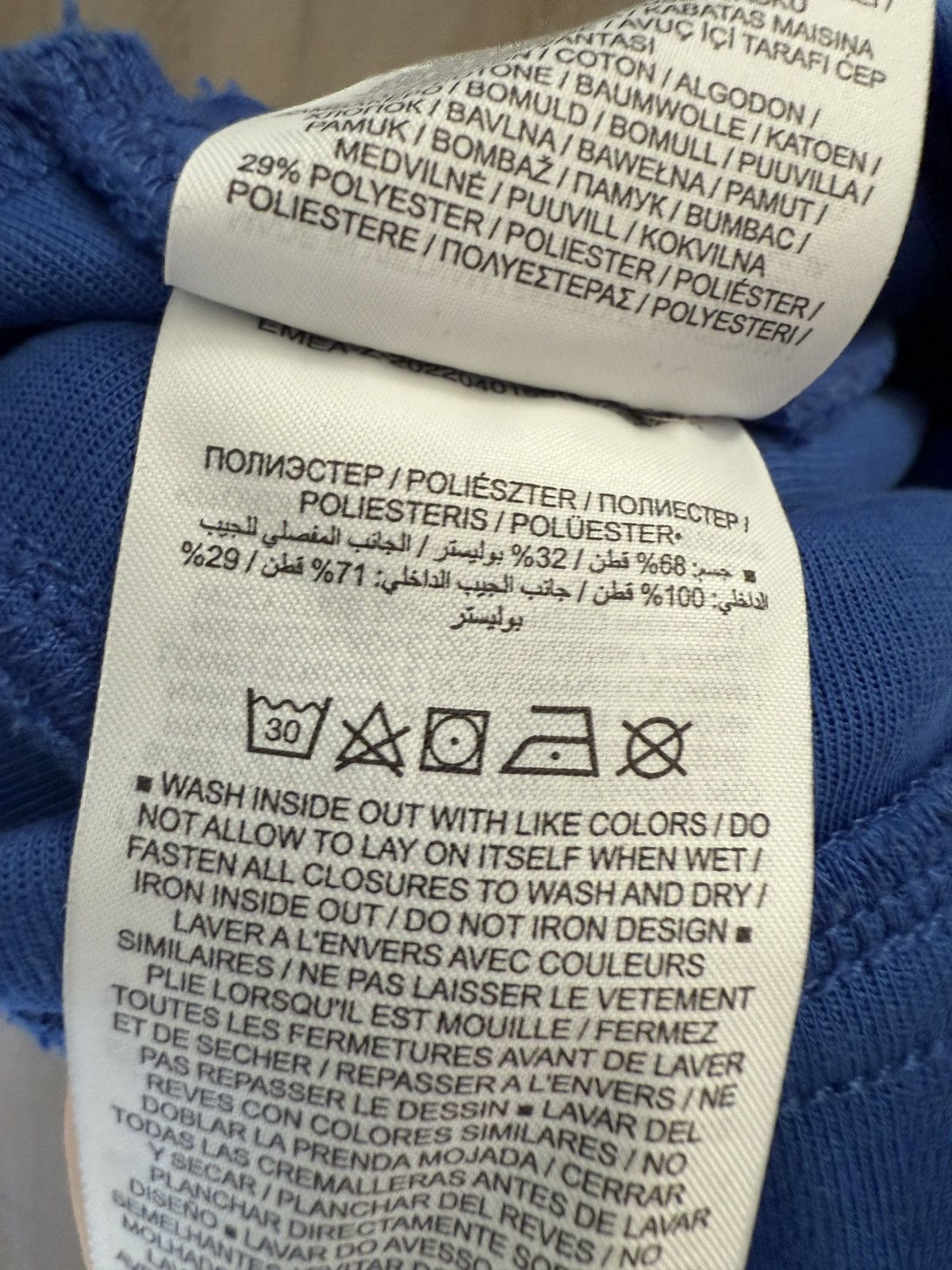 Nike NIKE TECH FLEECE SWEAT PANTS BLUE Size US 32 / EU 48 - 4 Thumbnail