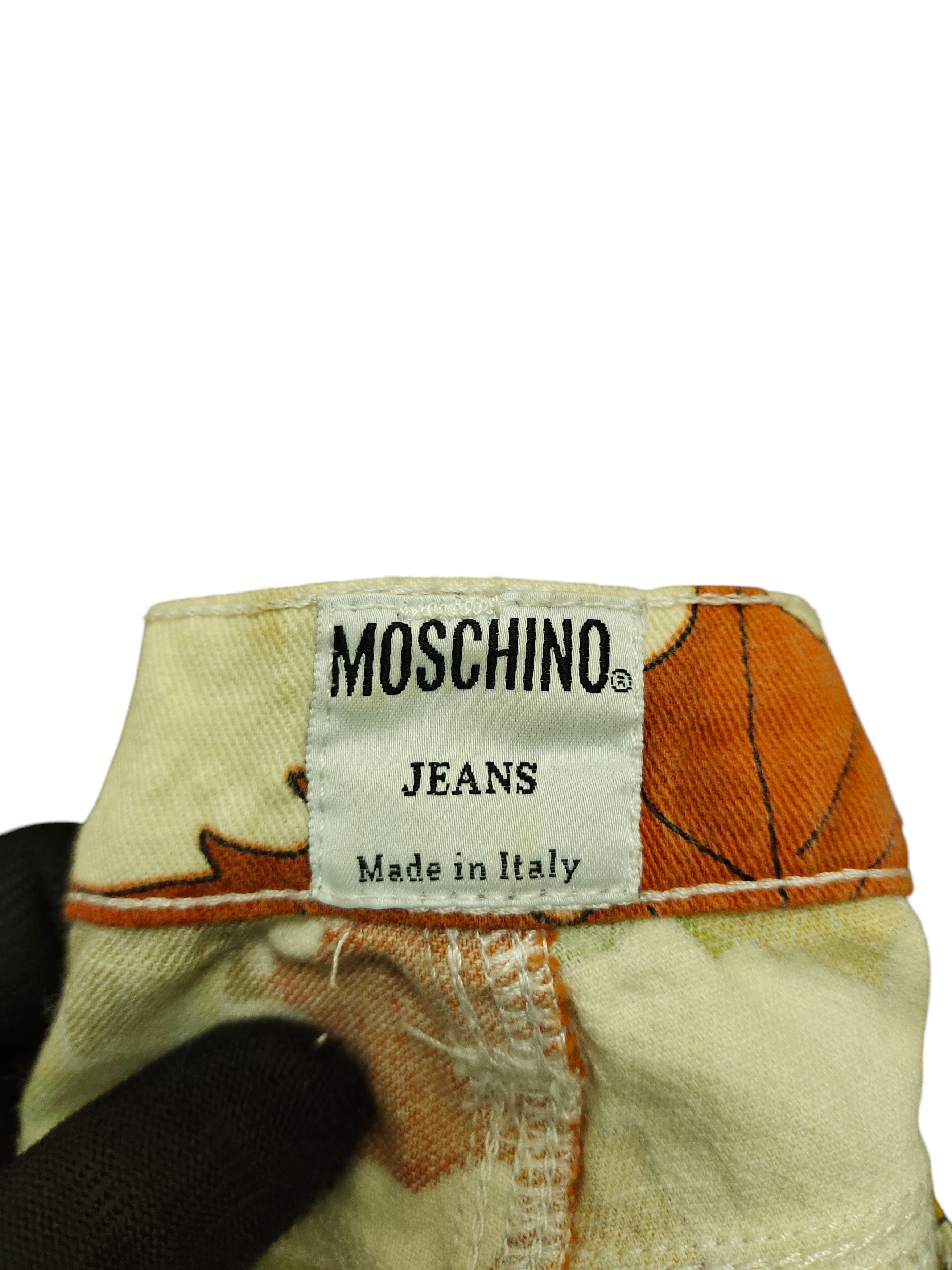 Moschino Vintage 90s Moschino Jeans Fall Winter Collection Pants Size 27" / US 4 / IT 40 - 10 Thumbnail