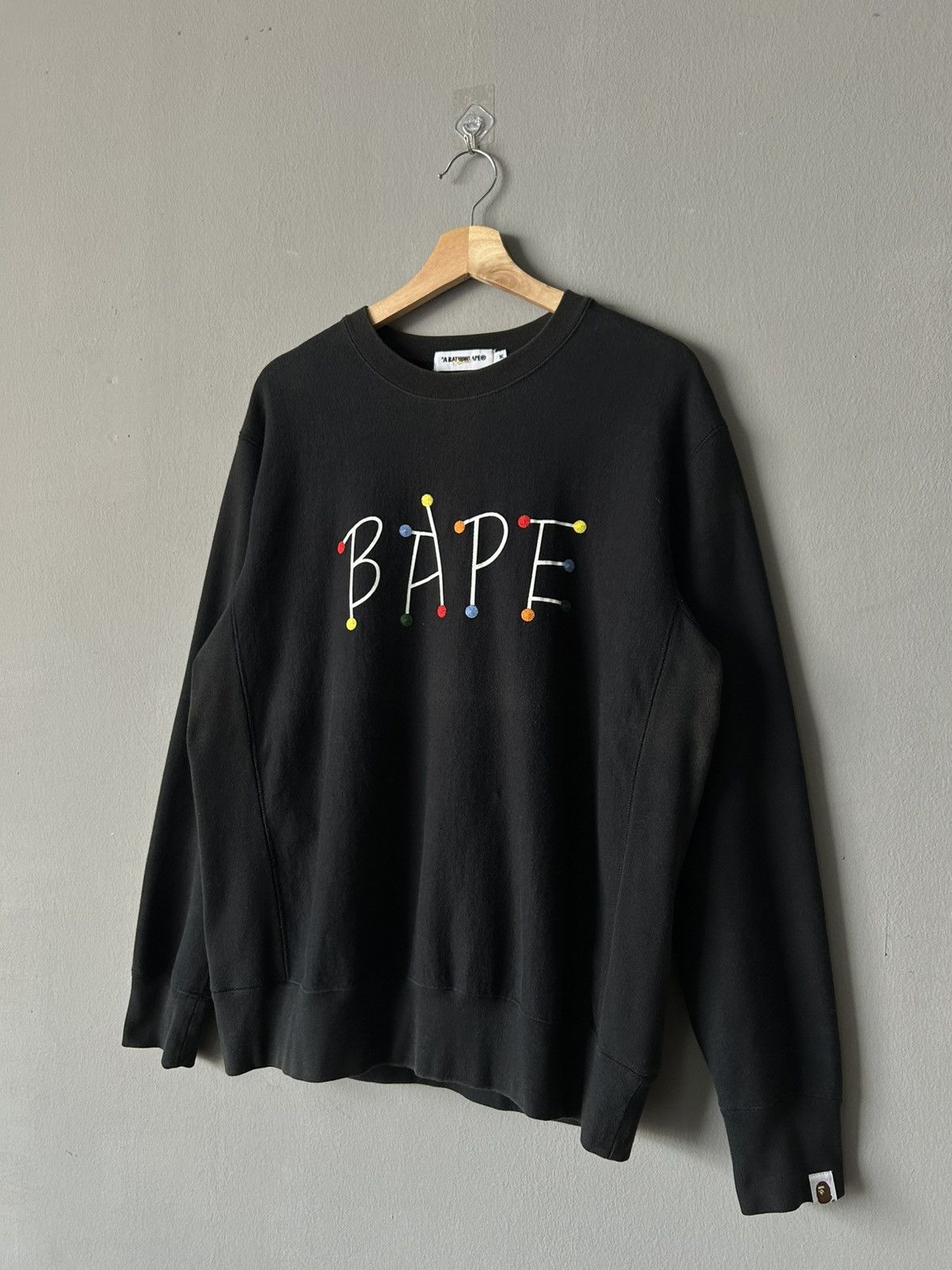 Bape Vintage Bape Spellout Sweatshirt Size US M / EU 48-50 / 2 - 3 Thumbnail