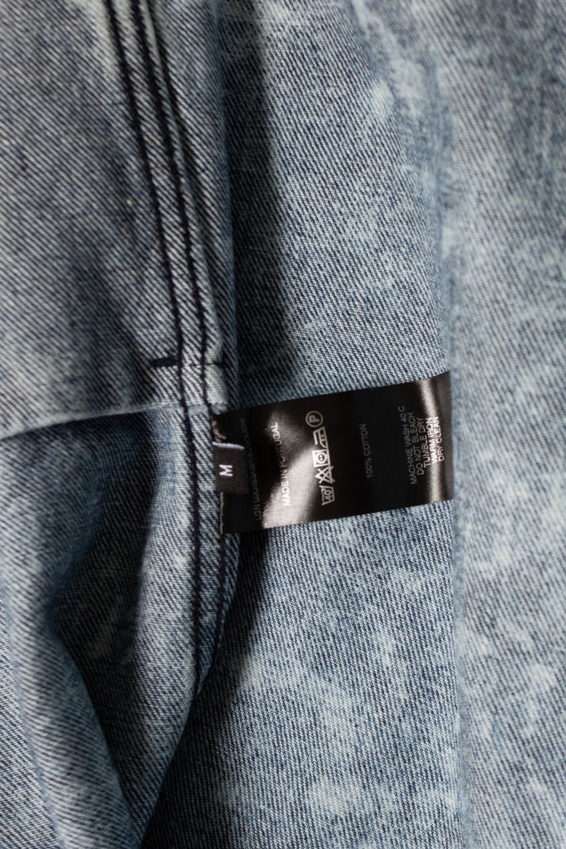 LGN LOUIS GABRIEL NOUCHI LGN Louis Gabriel Nouchi, Blue washed denim jacket Size US M / EU 48-50 / 2 - 7 Thumbnail