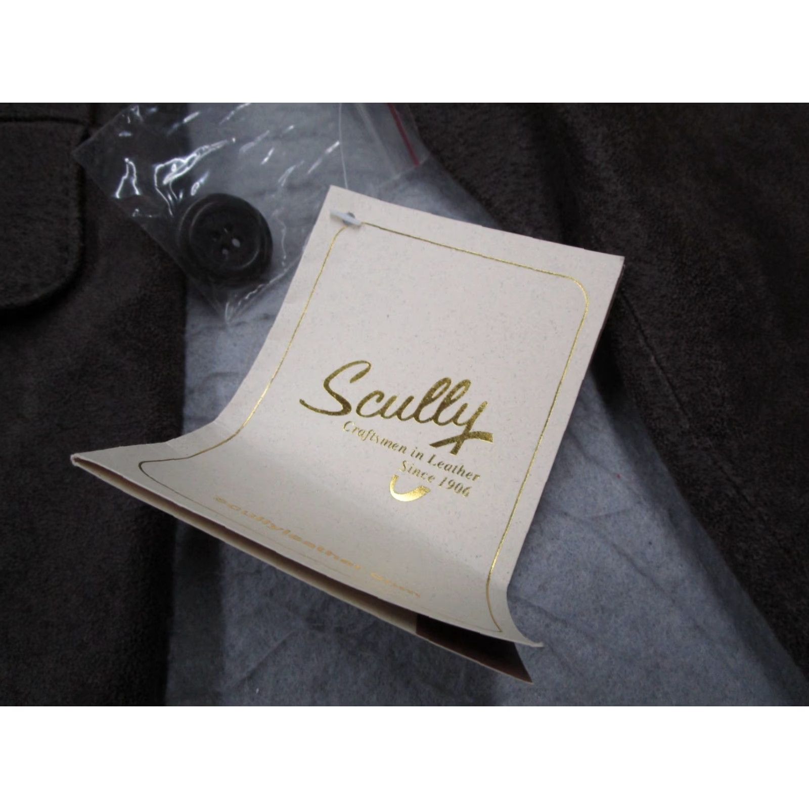 Scully Scully Leatherwear Jacket Mens Large Brown Suede 2 Button Leather Blazer Coat Size 42R - 3 Thumbnail
