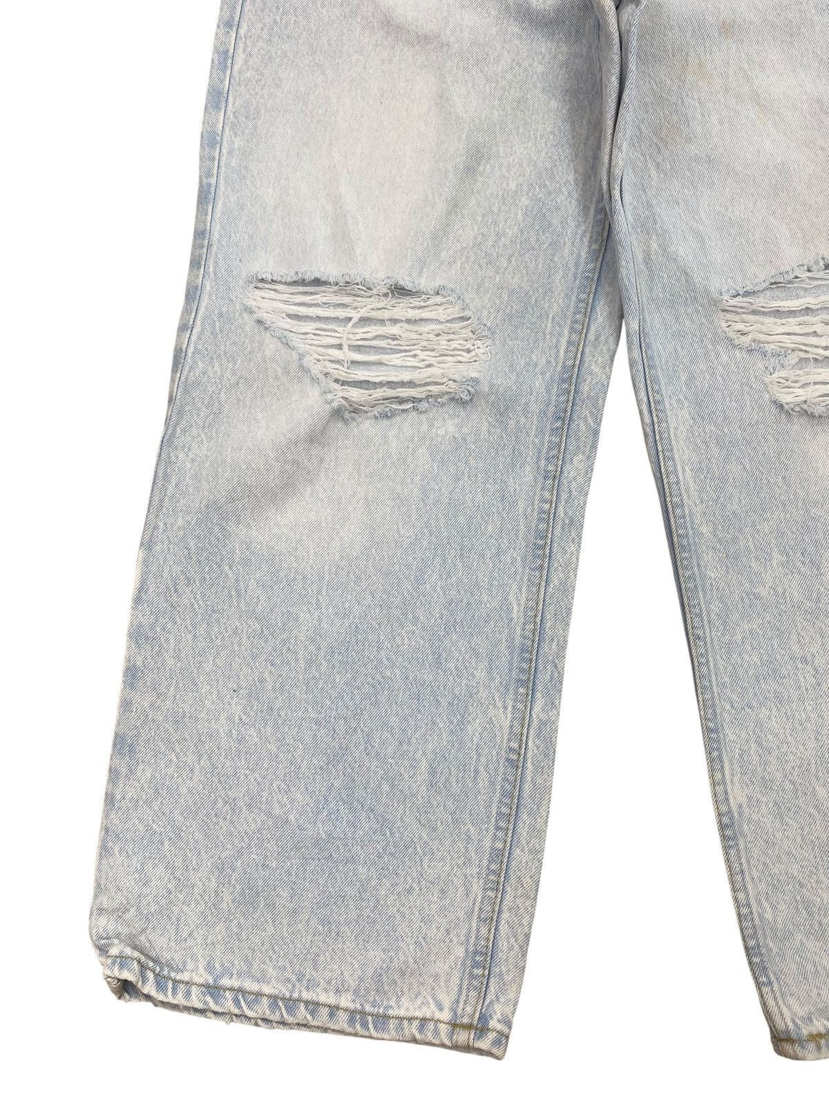 Japanese Brand Japanese Brand Acid Wash Distressed Style Baggy Jeans Size US 31 - 5 Thumbnail
