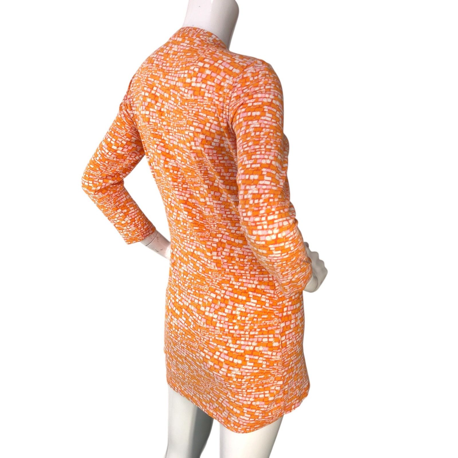 J.McLaughlin J McLaughlin Size XS Dress Mini Tunic Length Stretch Orange Size XS / US 0-2 / IT 36-38 - 8 Thumbnail