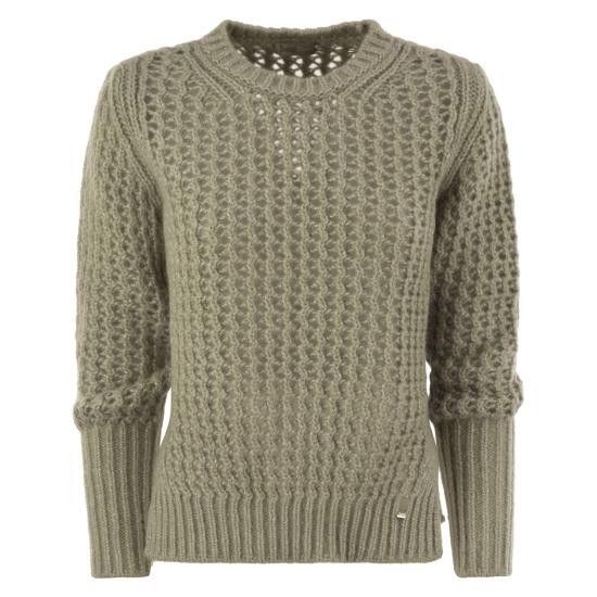 Herno HERNO Women Sweater MG00020DR BEIGE Size M / US 6-8 / IT 42-44 - 1 Thumbnail