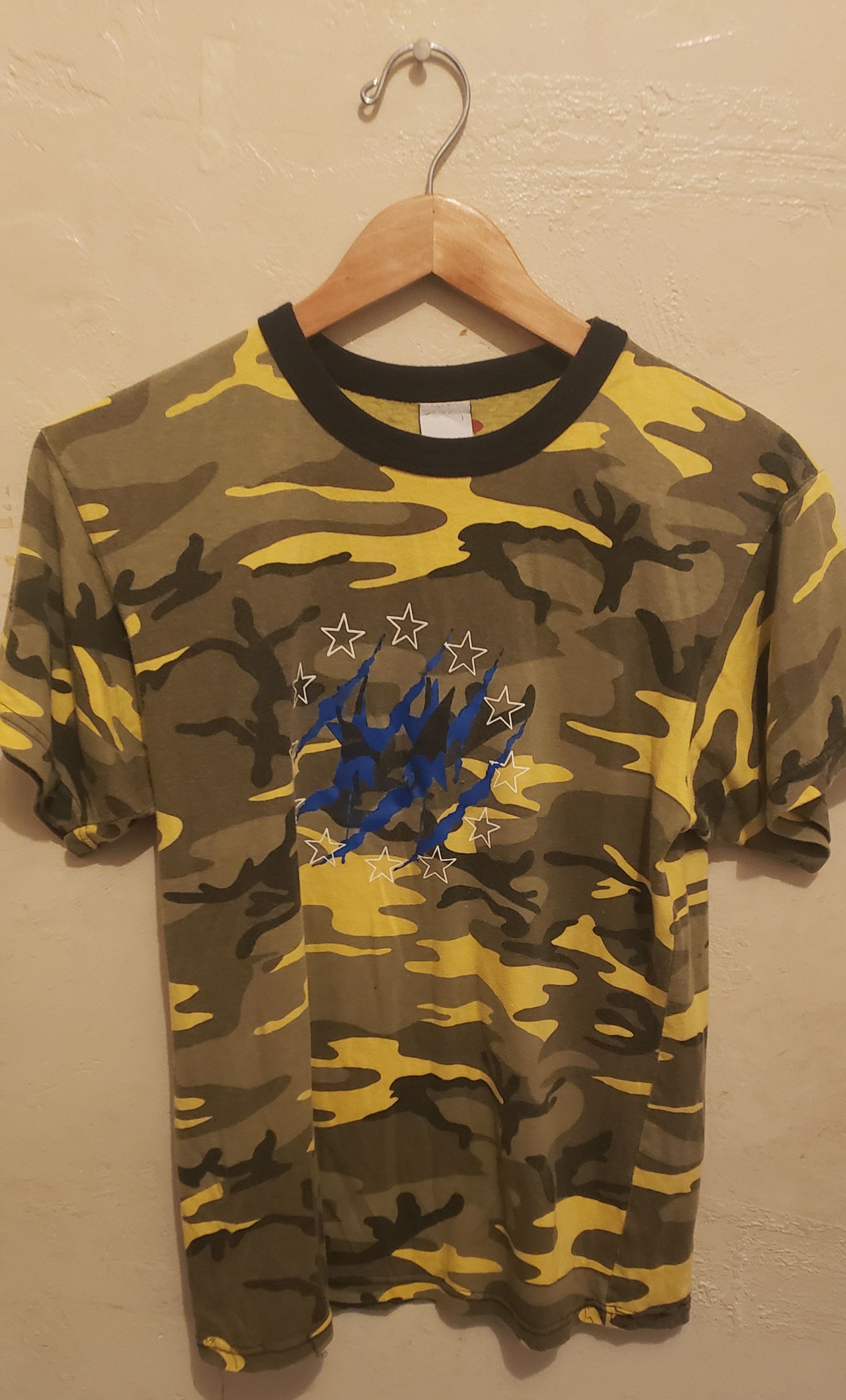 Drain Gang Yellow Camo Thaiboy Tee Size US M / EU 48-50 / 2 - 1 Thumbnail