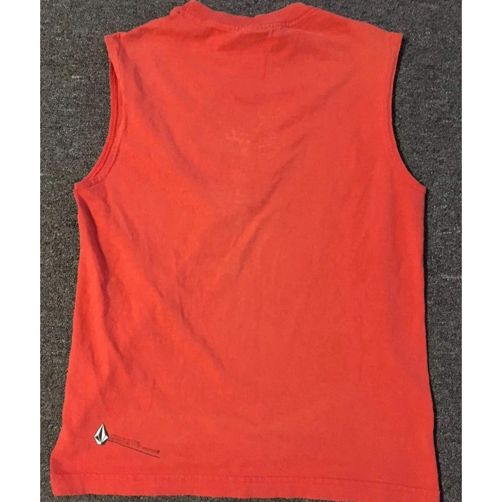 Spitfire Volcom Sleeveless Shirt S Red Surf & Skate Graphic Tee T-Shirt Mens Short Sleeve Vintage Pattern: Striped Brand: Spitfire Size US S / EU 44-46 / 1 - 4 Thumbnail