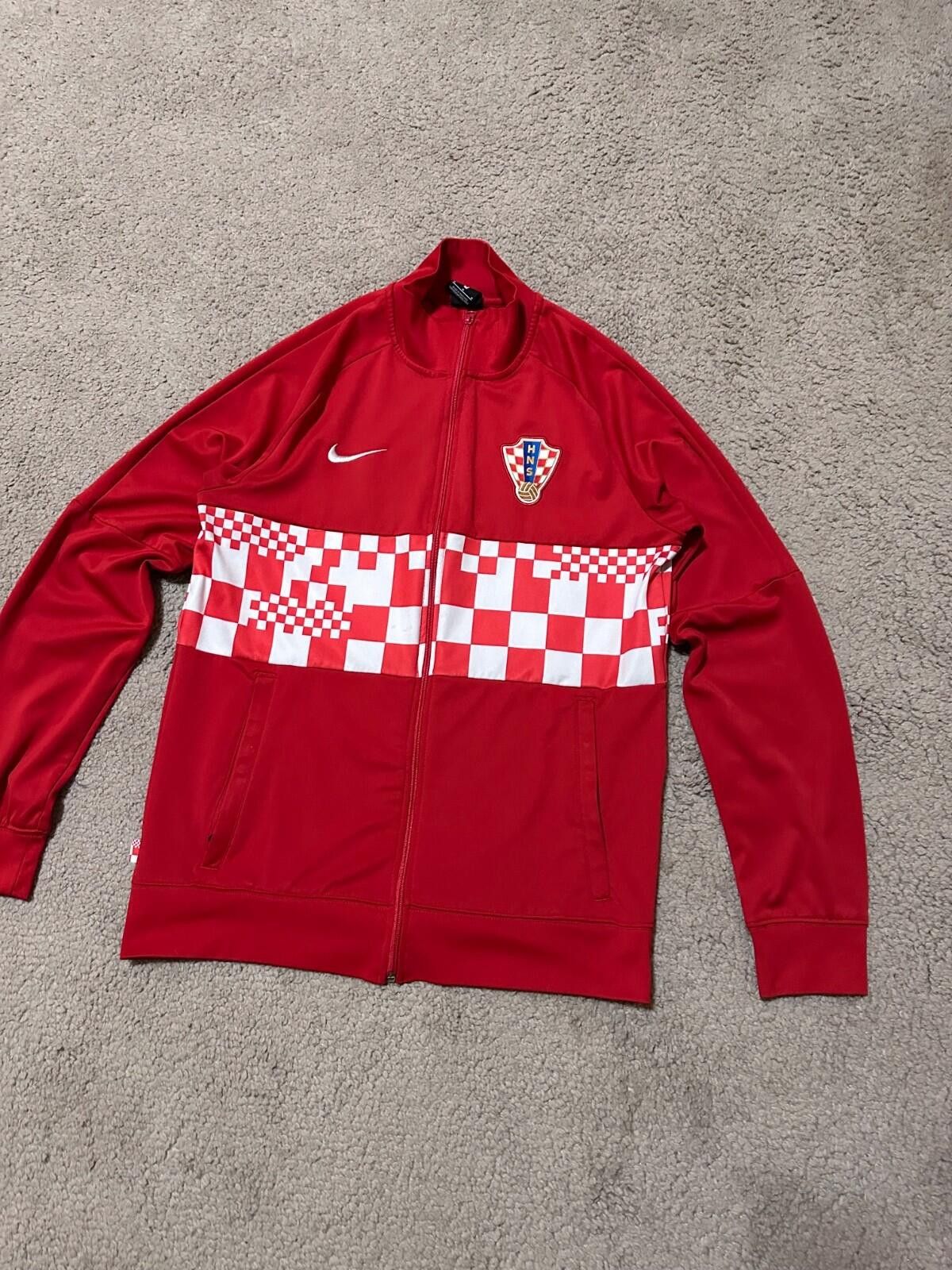 Nike Rare Croatia 2020 National Football Team Training Jacket Size US M / EU 48-50 / 2 - 3 Thumbnail