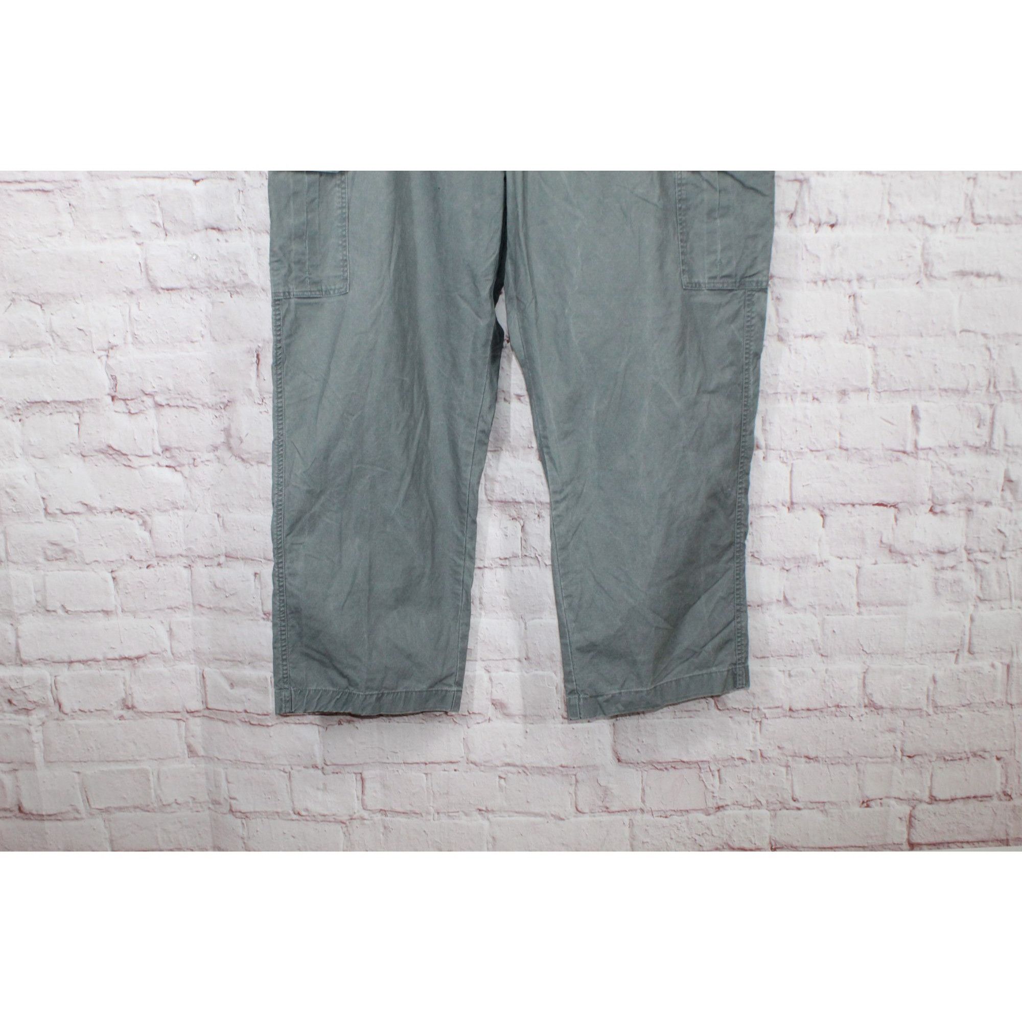 L.L. Bean LL Bean Tropic Weight Cargo Pants Natural Fit Comfort Waist Size US 44 / EU 60 - 3 Thumbnail