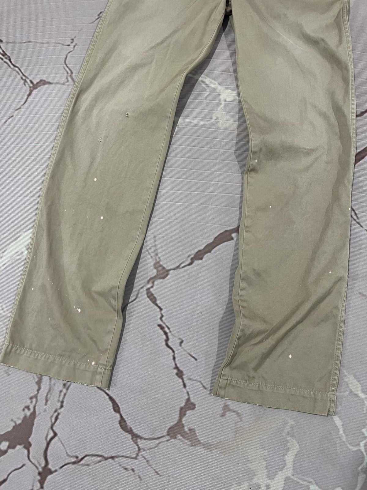 Chimala Chimala Japan Chino Chinch Back 50s Workwear Distress Size US 30 / EU 46 - 3 Thumbnail