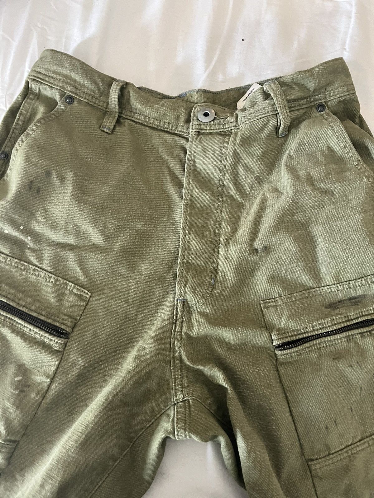 G-Star G Star Raw denim pants multi-pocket Size US 29 - 3 Thumbnail