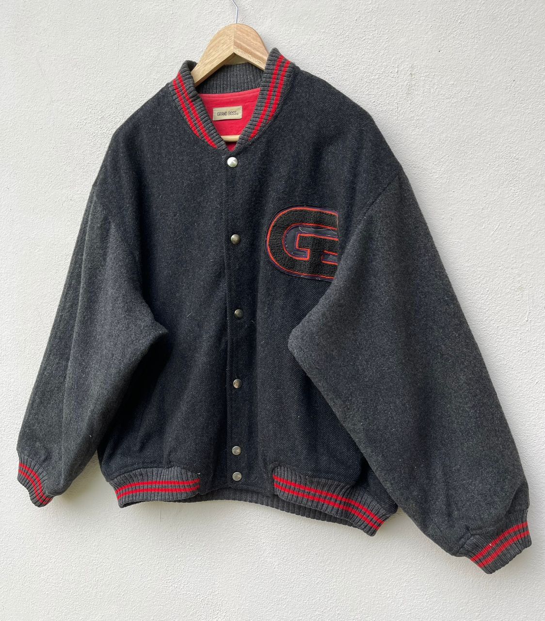 Grand Boss Wool Varsity Jacket