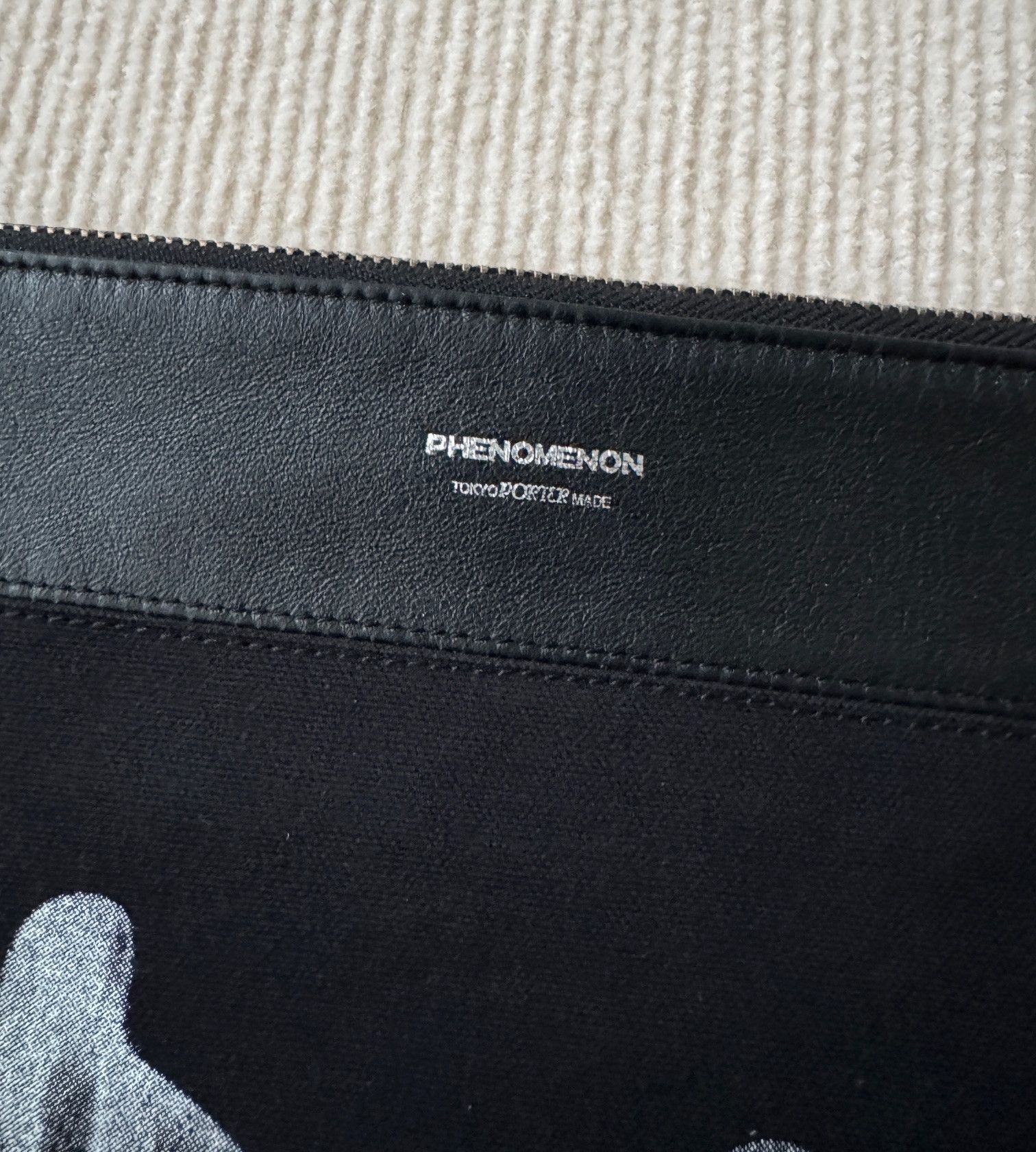 PHENOMENON Phenomenon x Porter Limited Smoke Print Leather Cloth Case Size ONE SIZE - 2 Thumbnail