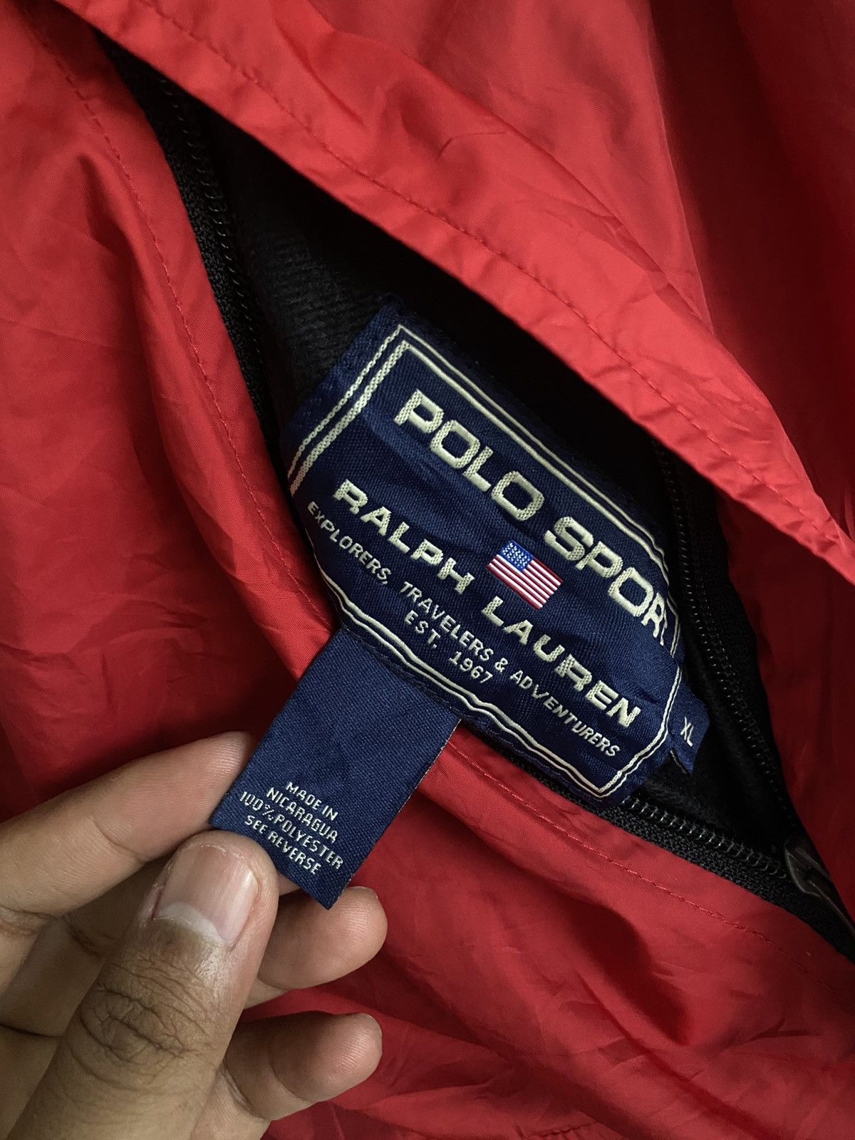 Polo Ralph Lauren 90s Polo Sport by Ralph Lauren Vest Polartec Reversible Size US XL / EU 56 / 4 - 6 Thumbnail