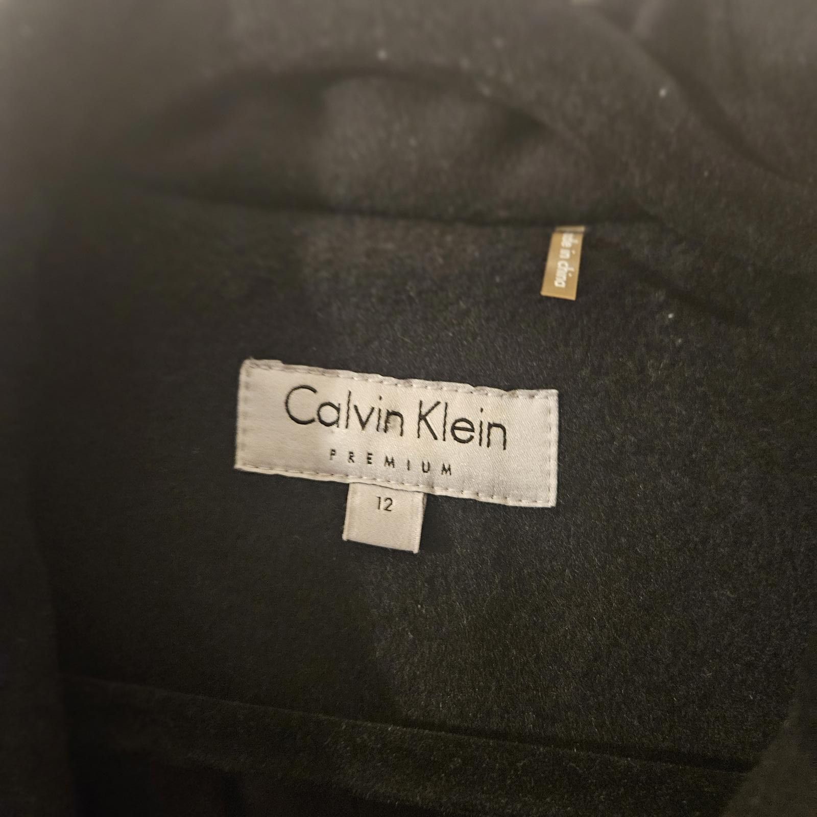 Calvin Klein Calvin Klein Premium Double-Breasted Coat - Size 12 Size XL / US 12-14 / IT 48-50 - 3 Thumbnail
