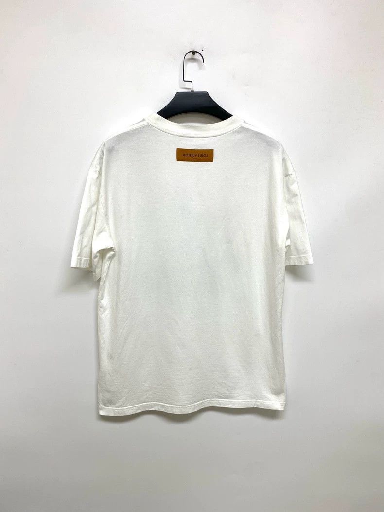 Louis Vuitton Louis Vuitton White bird print short sleeve Size US XL / EU 56 / 4 - 7 Thumbnail