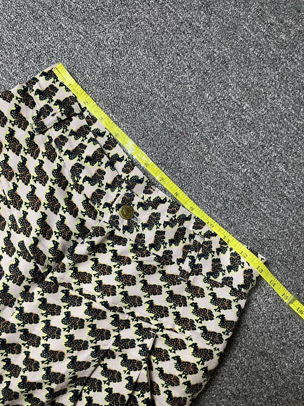 Issey Miyake Mercibeaucoup x Issey Miyake Fashion Printed Pants (111) Size US 26 / EU 42 - 5 Thumbnail