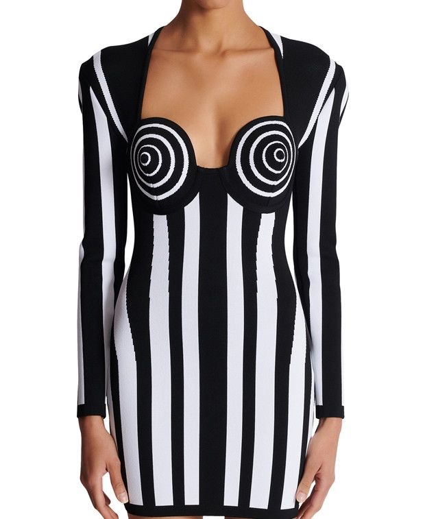 Balmain Midi dress Size XXS / US 00 / IT 34 - 1 Thumbnail