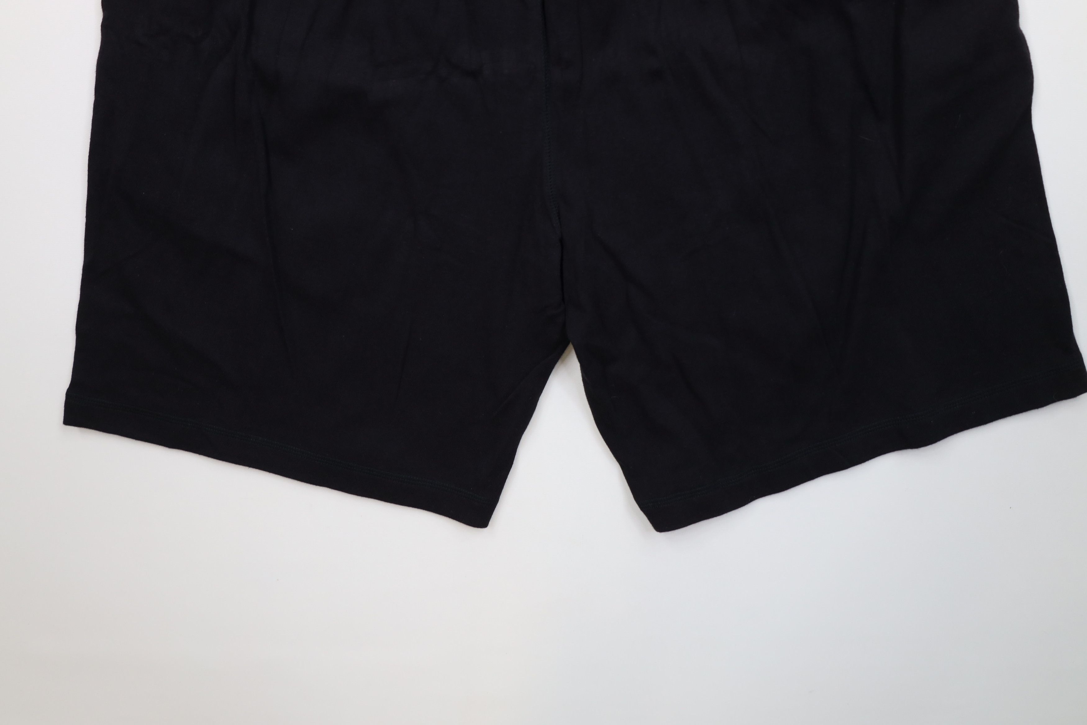 Adidas Deadstock Vintage 90s Adidas Striped Above Knee Shorts Black Size US 36 / EU 52 - 14 Thumbnail