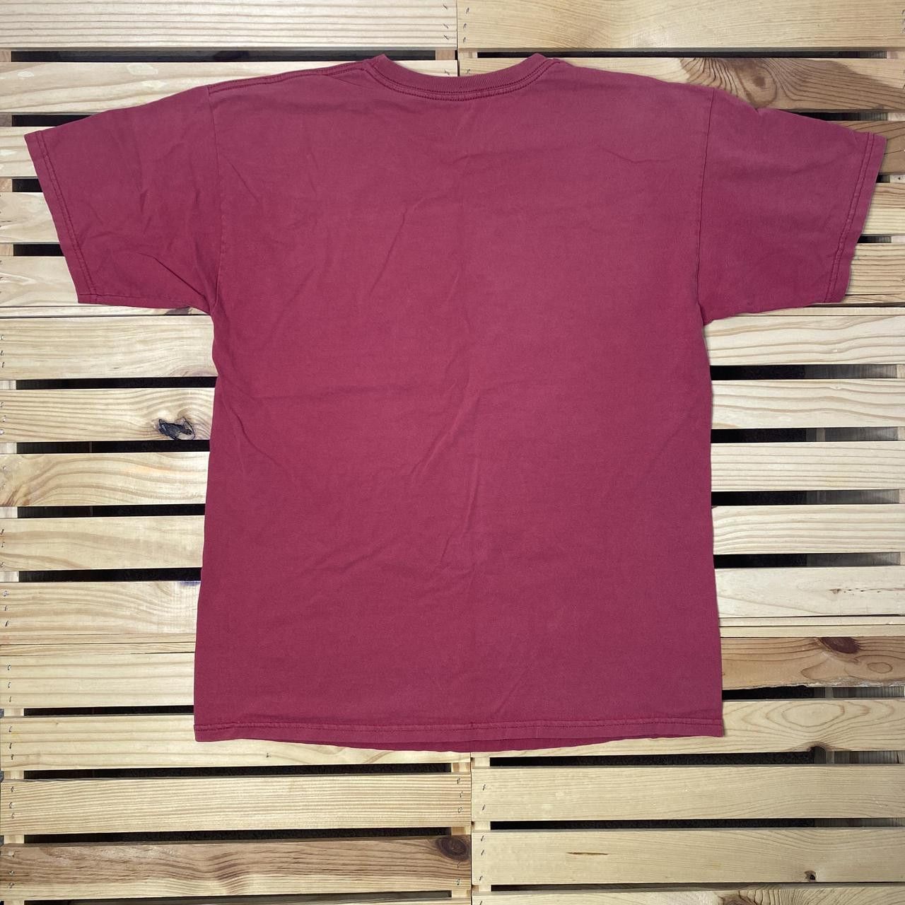 Billabong Billabong Red Y2K Surf Tee Size Medium Size US M / EU 48-50 / 2 - 2 Thumbnail