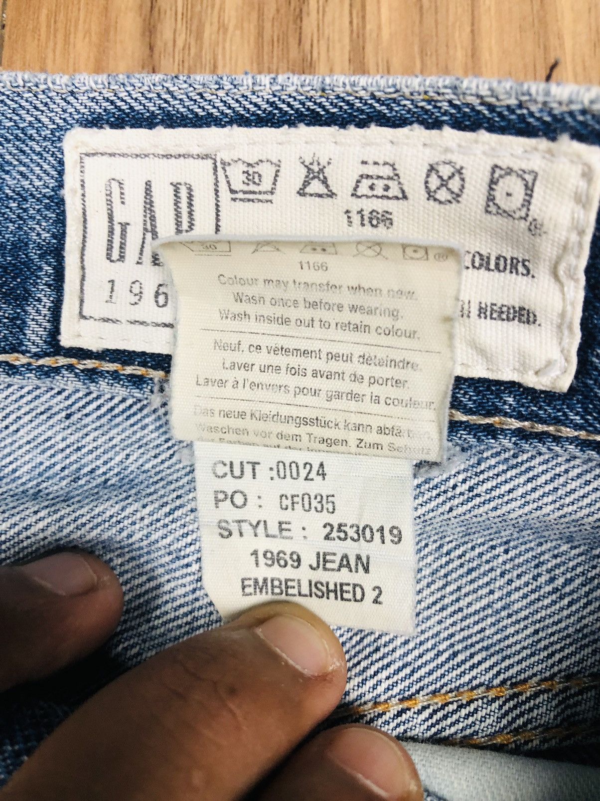 Gap Gap 1969 Jeans (35) Size US 31 - 15 Thumbnail
