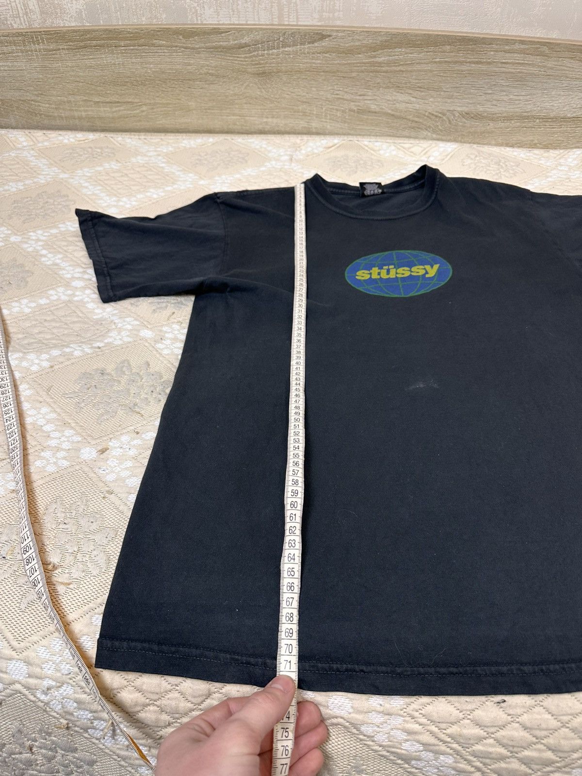 Stussy 🔥 Stussy Worldwide Logo Vintage Faded Distressed T Shirt Size US M / EU 48-50 / 2 - 13 Thumbnail