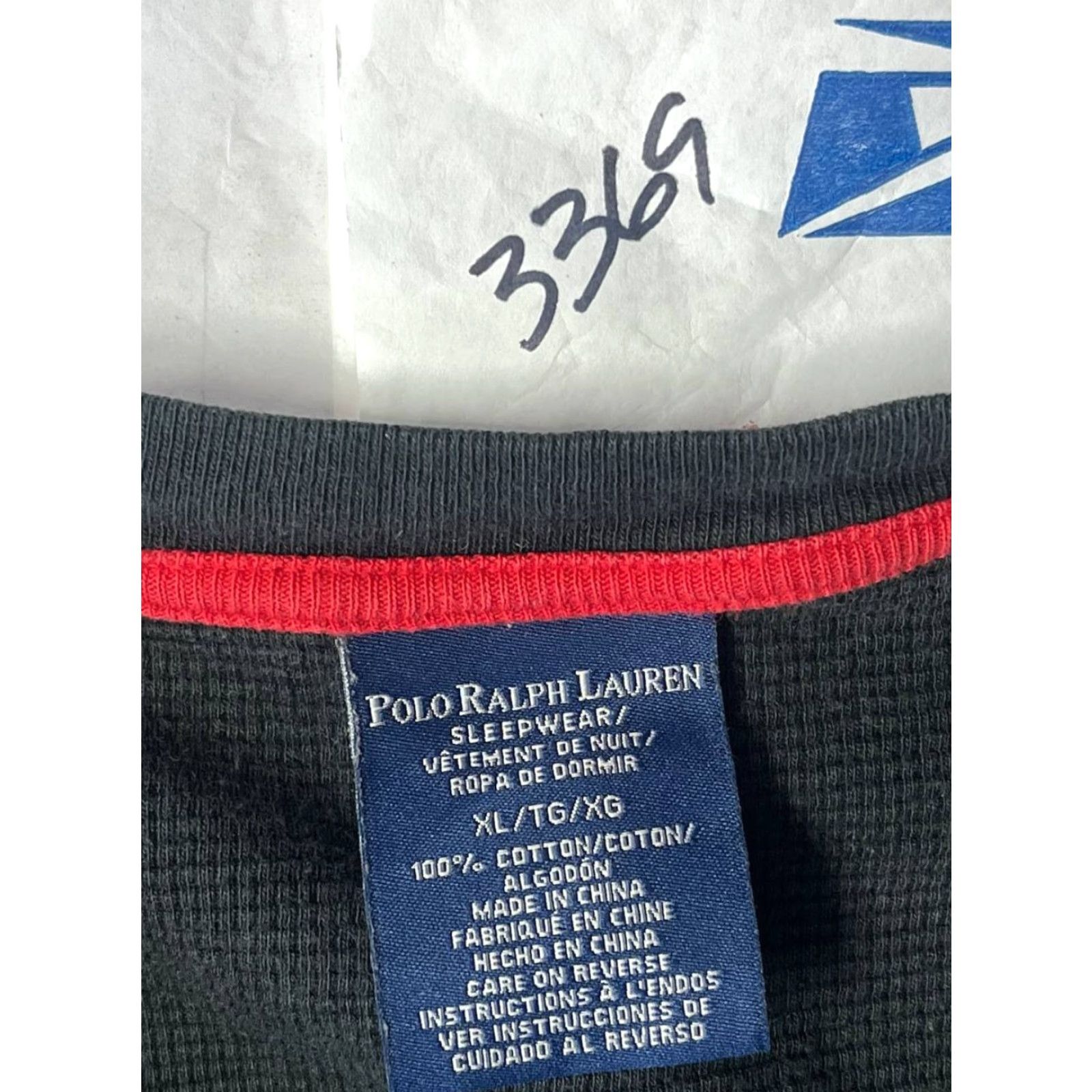 Polo Ralph Lauren Polo Ralph Lauren Sleepwear Long Sleeve Shirt Blue XL Mens Logo Bear Nightshirt Pajama Top Size US XL / EU 56 / 4 - 8 Thumbnail