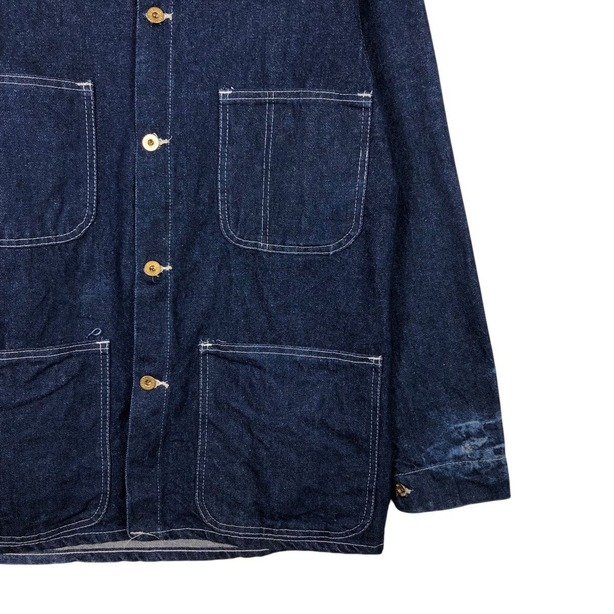 Toyo Enterprises 📌Vintage Chore Jacket Union Made Isanforized Universall Usa Size US M / EU 48-50 / 2 - 6 Thumbnail