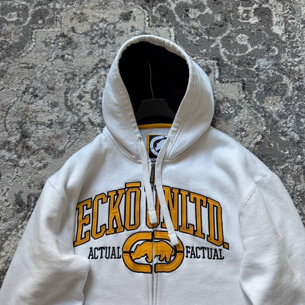 Ecko Unltd. Ecko Unltd Vintage Skate Baggy Boxy Rap Spell Out Zip Hoodie Size US XXL / EU 58 / 5 - 5 Thumbnail