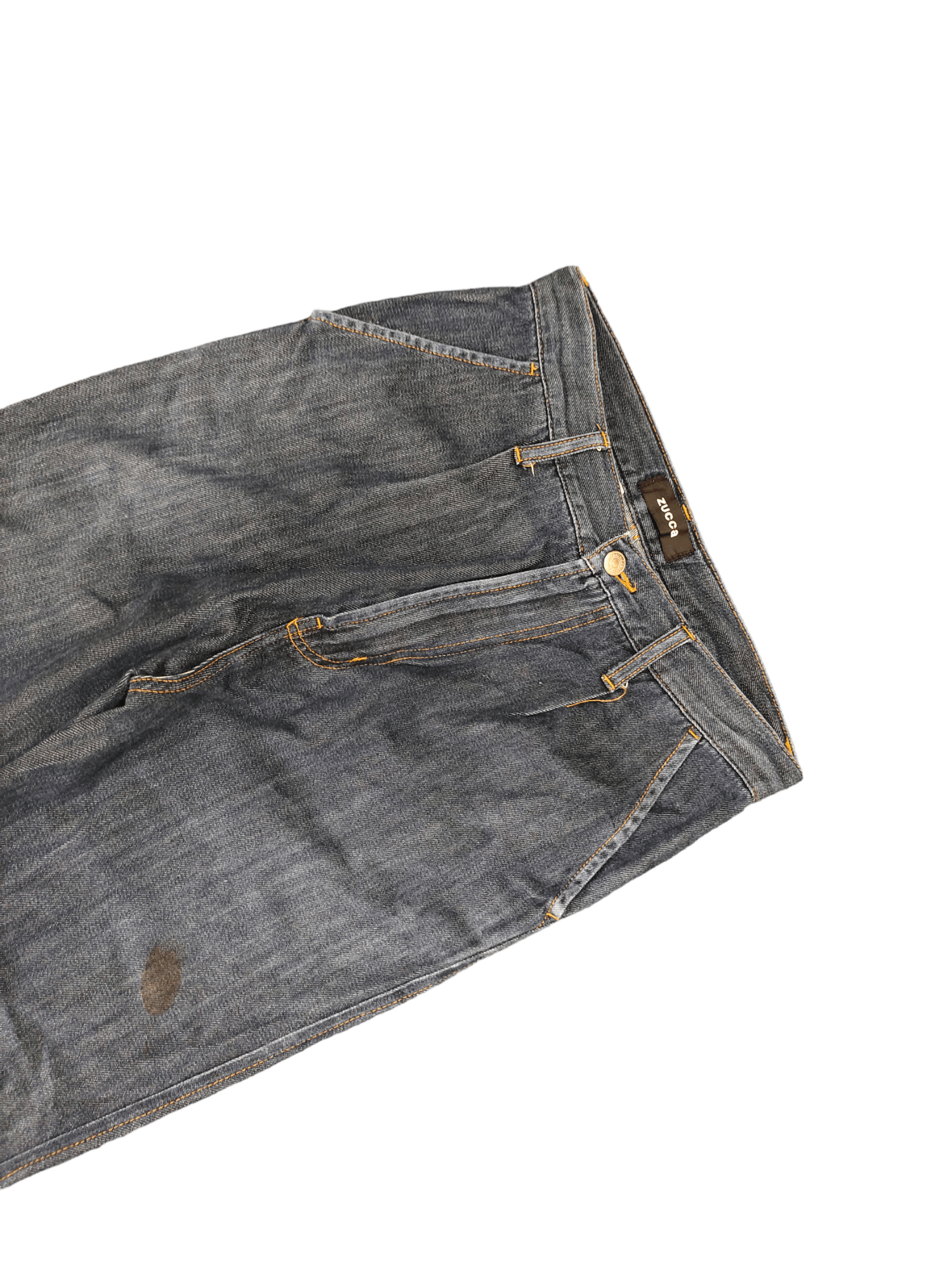 Zucca Zucca Issey Miyake Drop Crotch Comfort Denim Pants Size US 30 / EU 46 - 13 Thumbnail